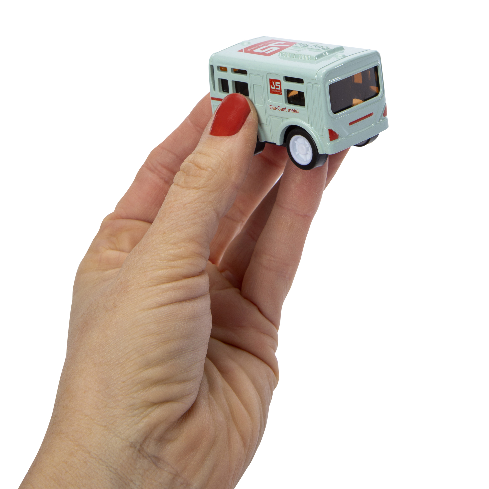 Diecast Pull Back Cars 4-Count