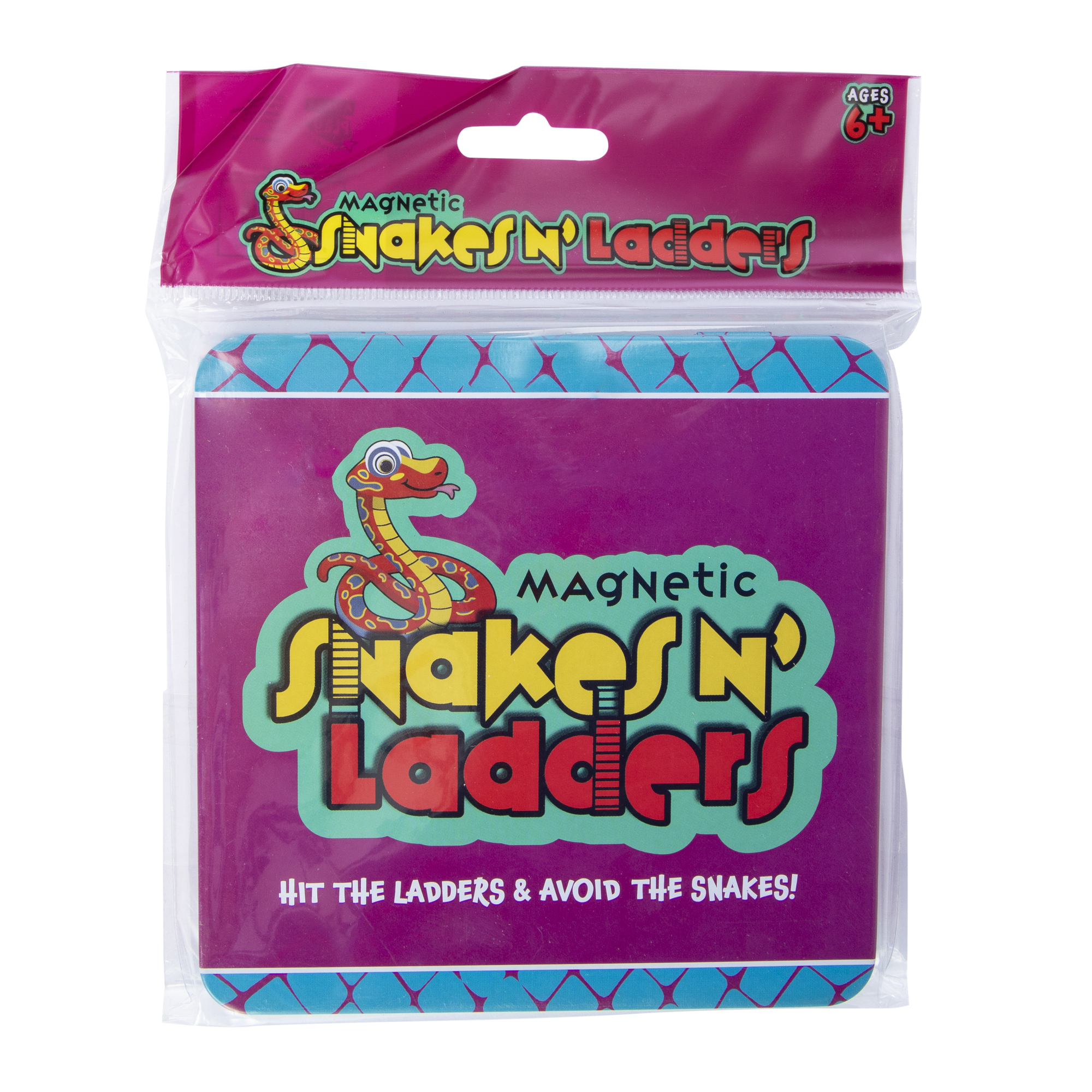 Travel Size Magnetic Snakes N' Ladders Game
