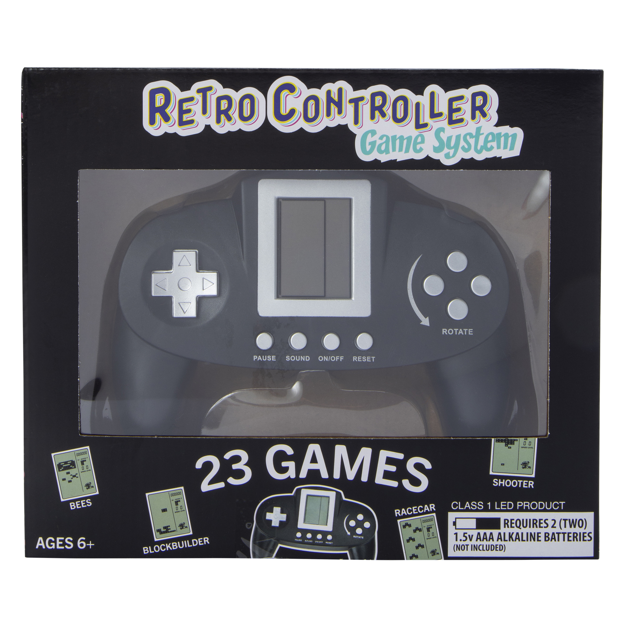Retro Controller Game System With 23 Games
