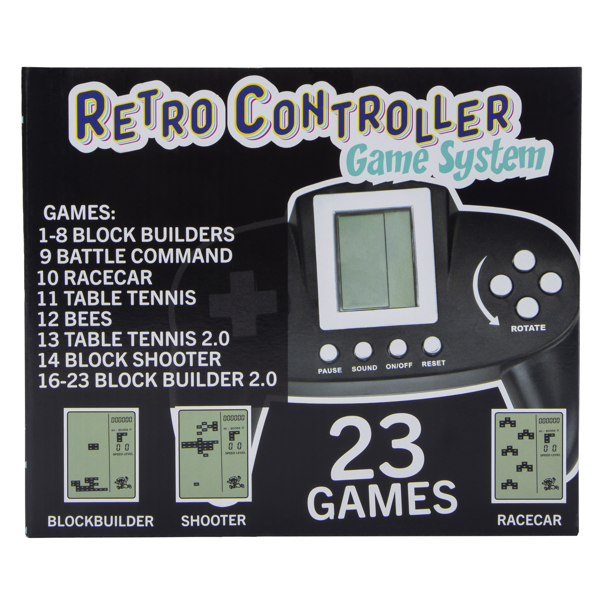 Retro Controller Game System With 23 Games