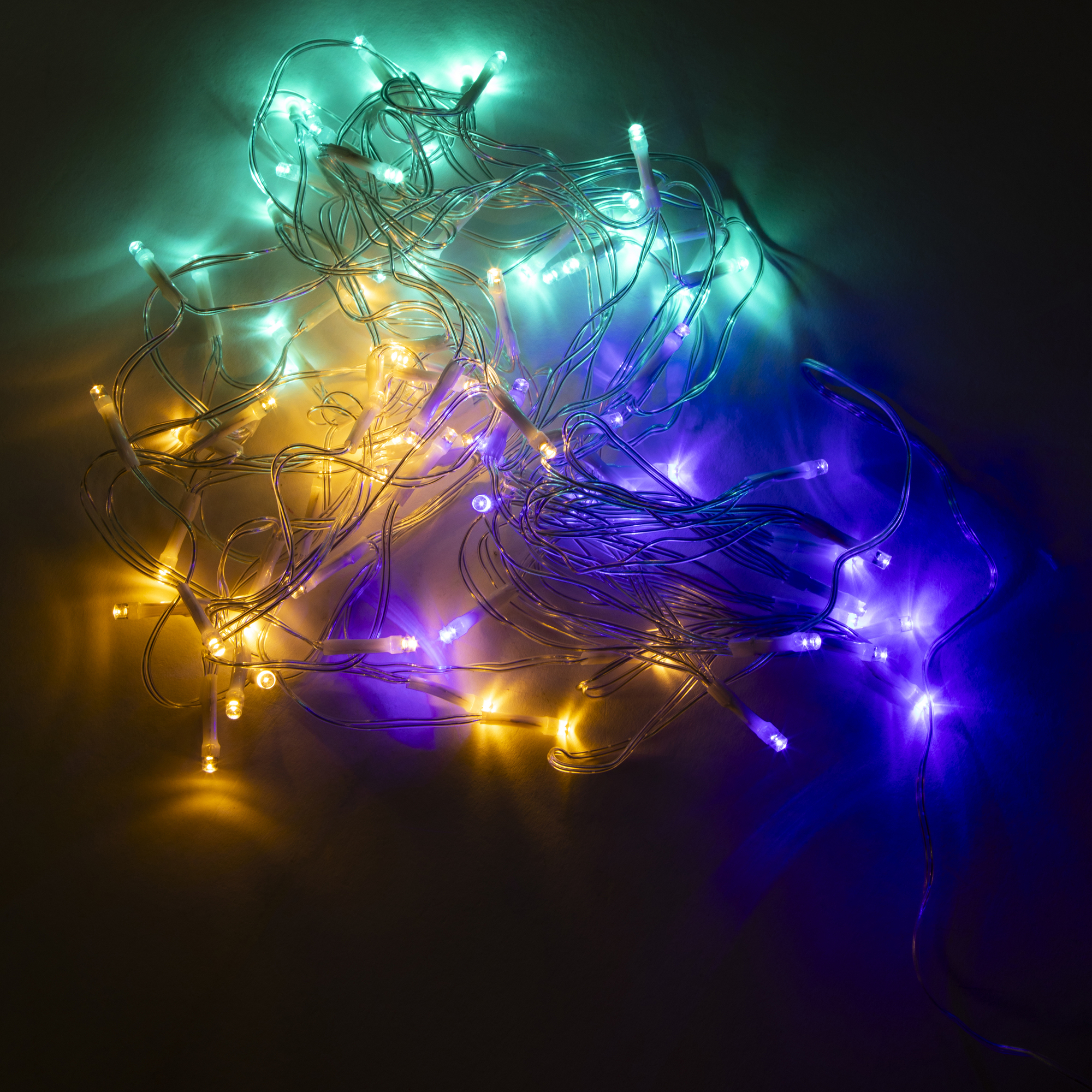 LED Curtain Lights 10 Strands, 5ft