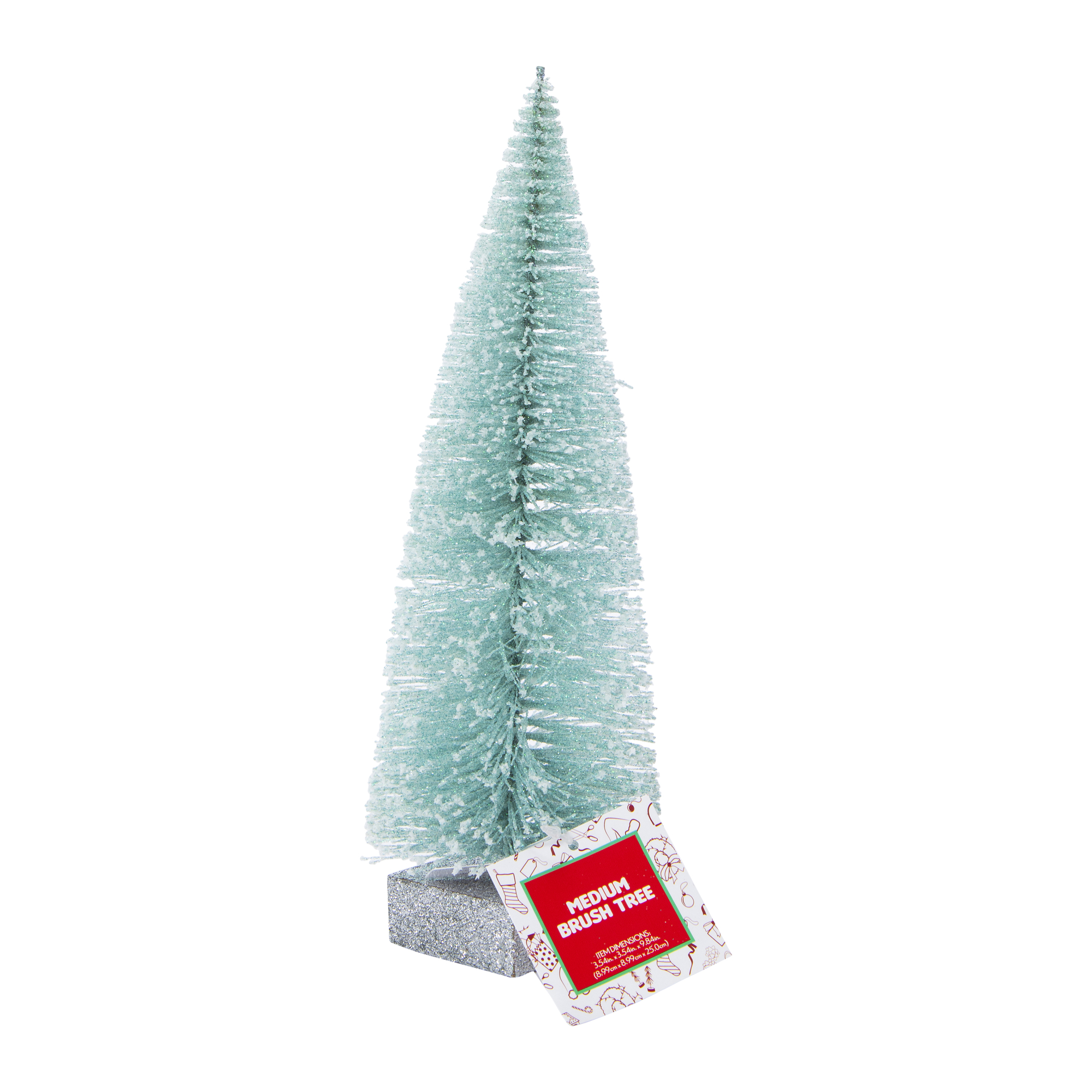 Medium Bottle Brush Tree 9.84in