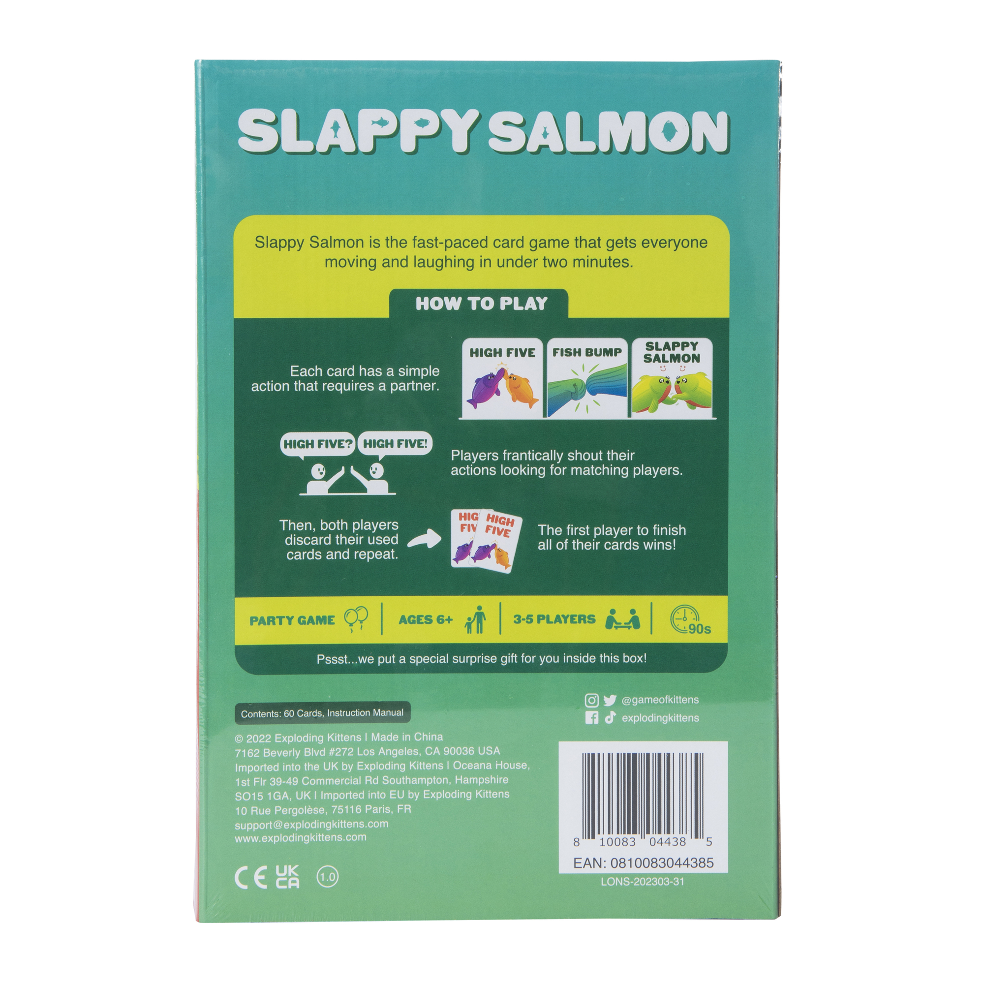 Slappy Salmon™ Card Game