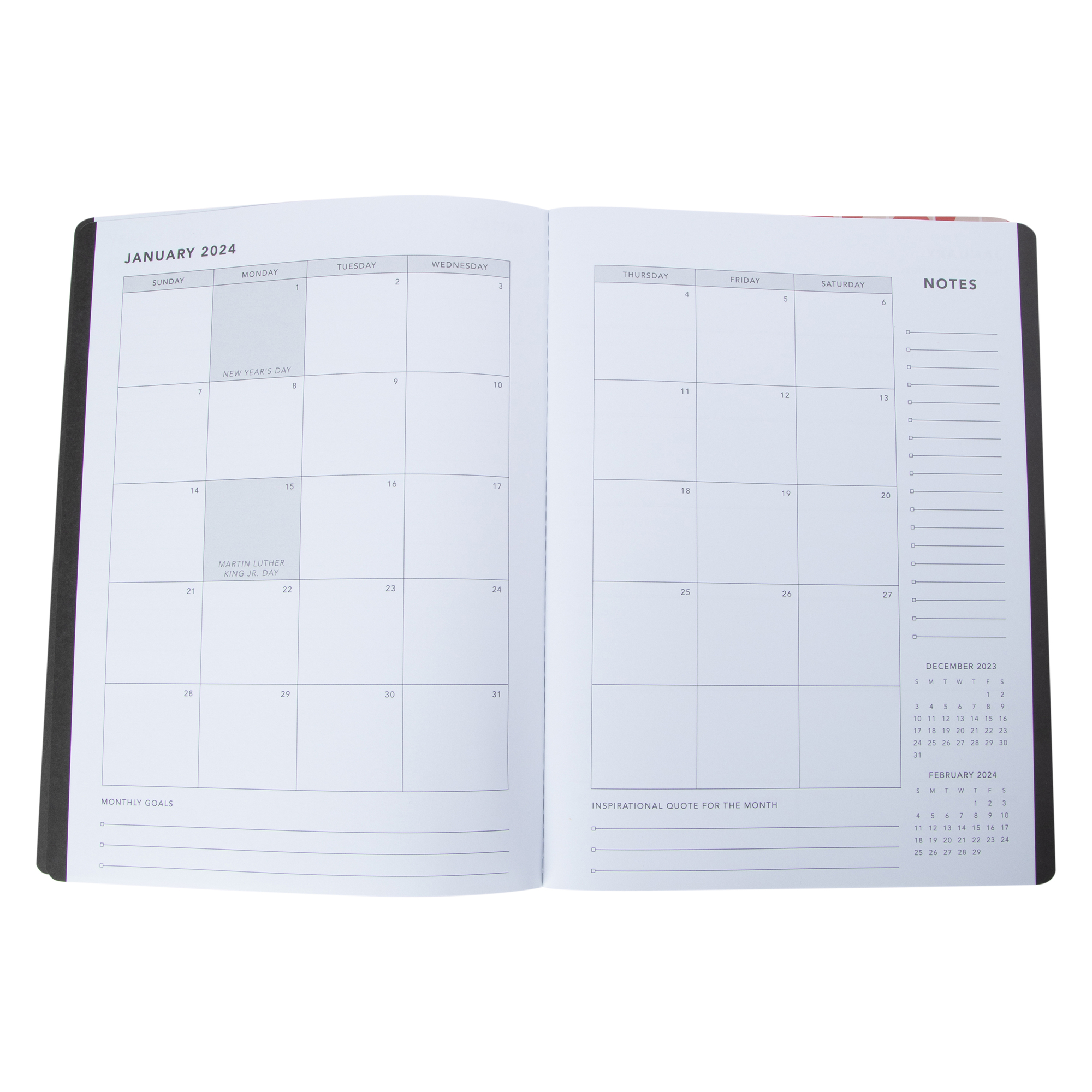 Weekly & Monthly Planner