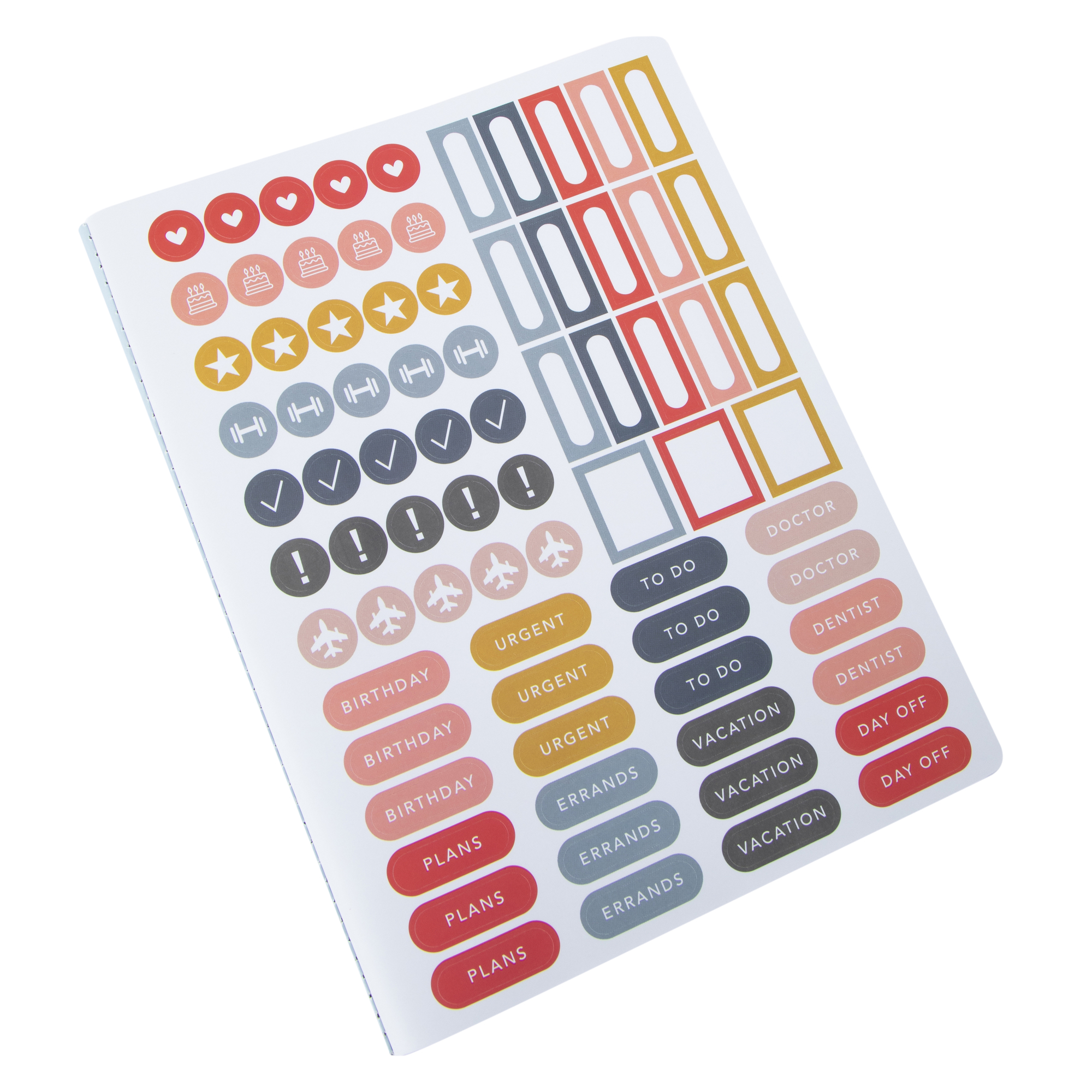 Weekly & Monthly Planner