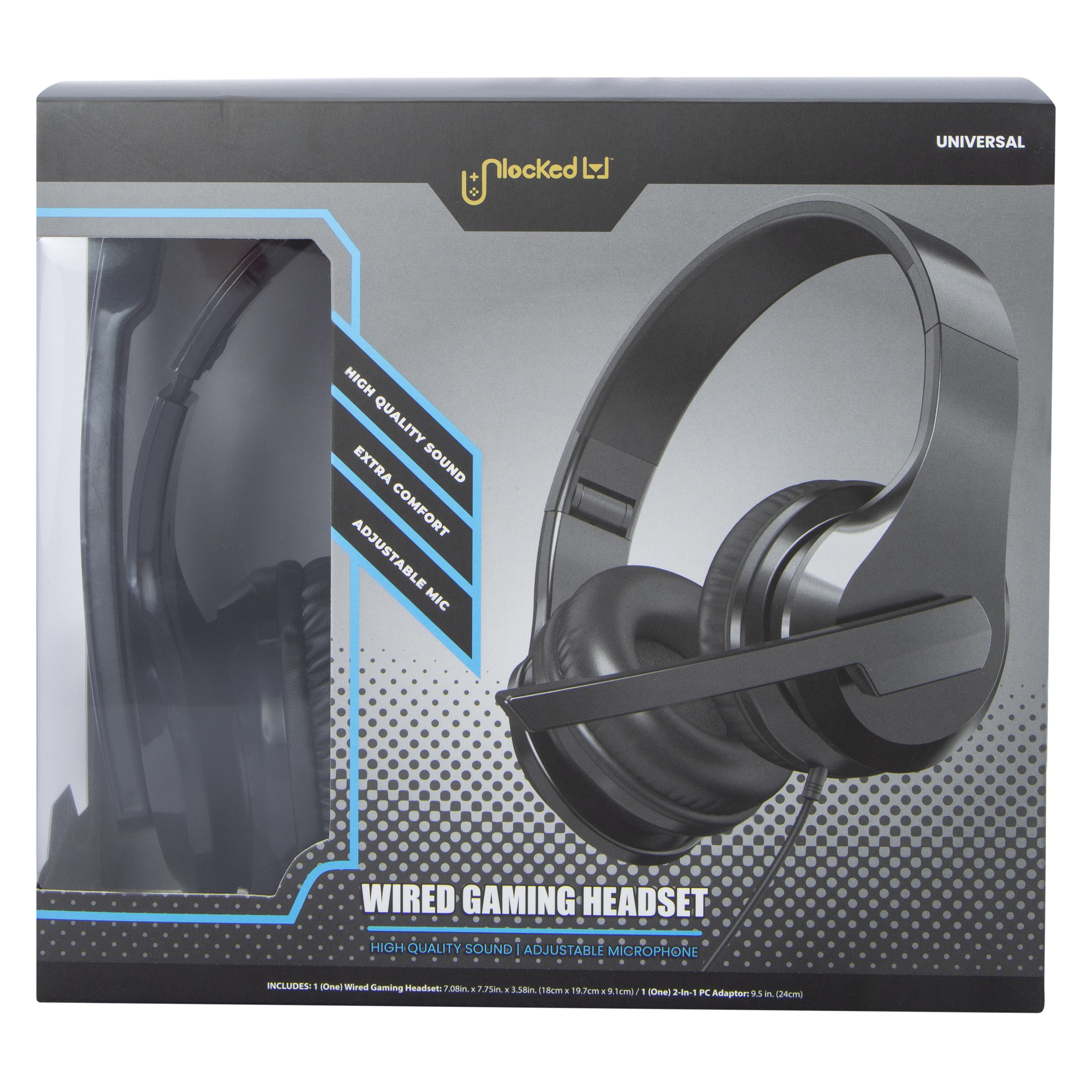 Unlocked Lvl™ Wired Gaming Headset With Mic