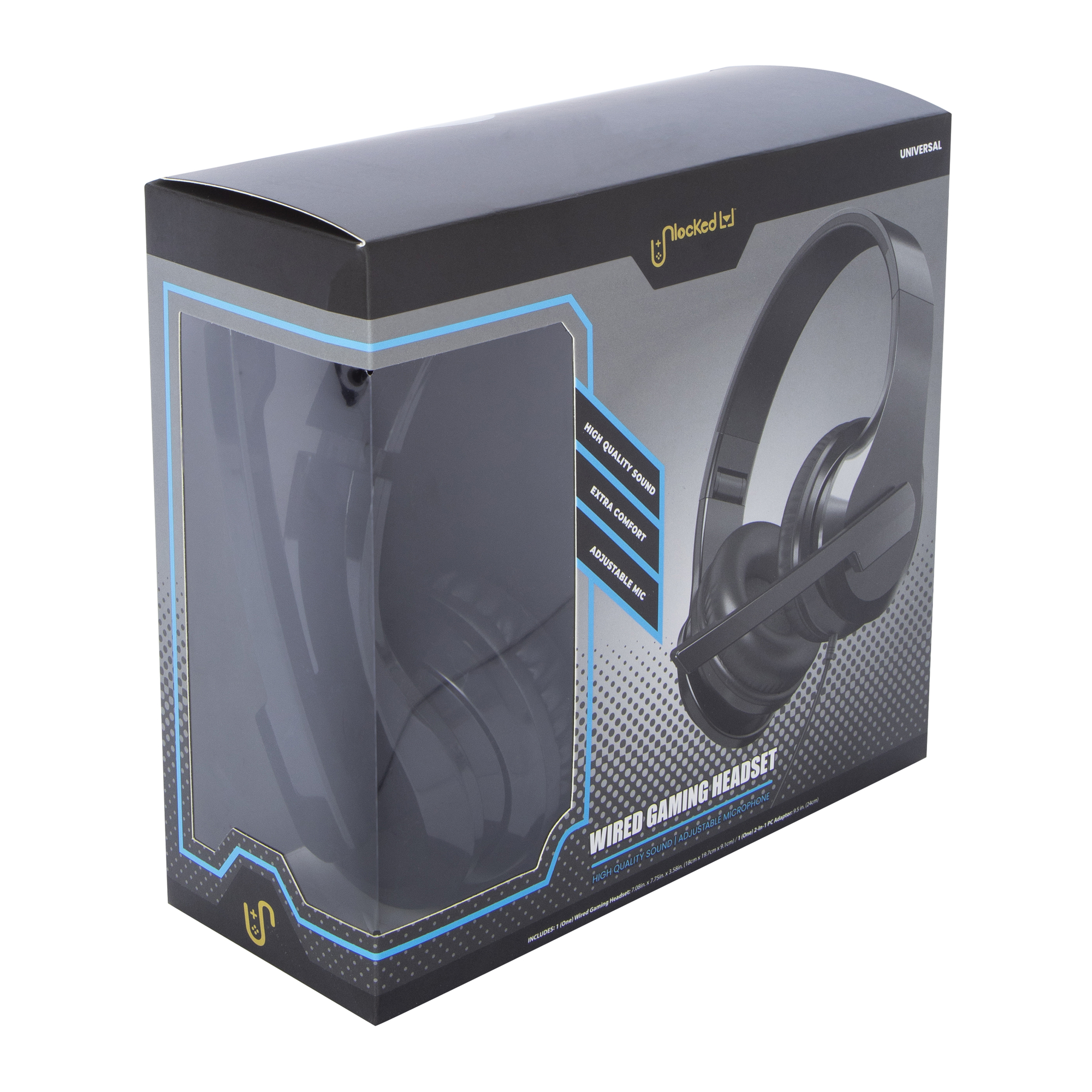 Unlocked Lvl™ Wired Gaming Headset With Mic
