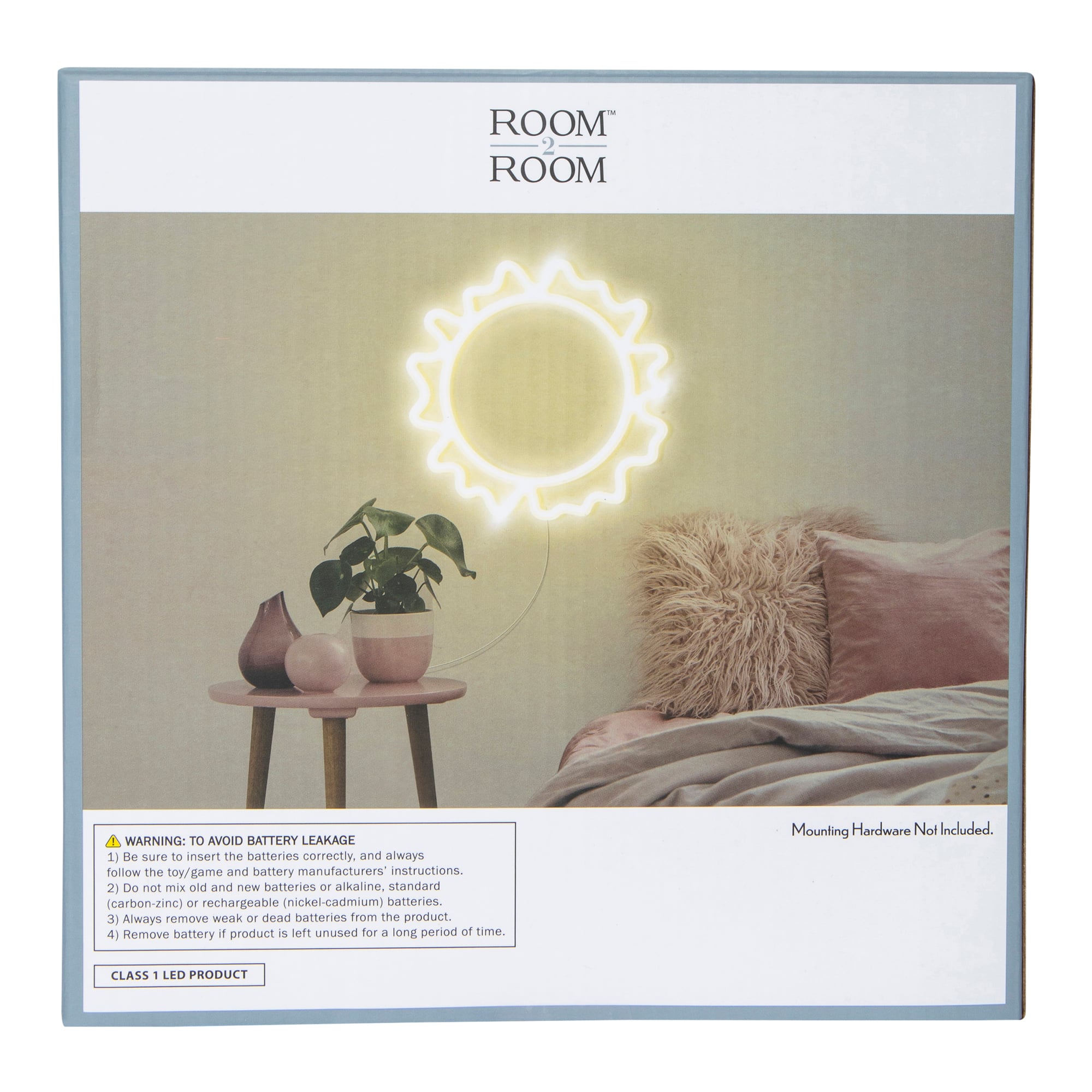 Blazing Sun LED Wall Light 7.9in