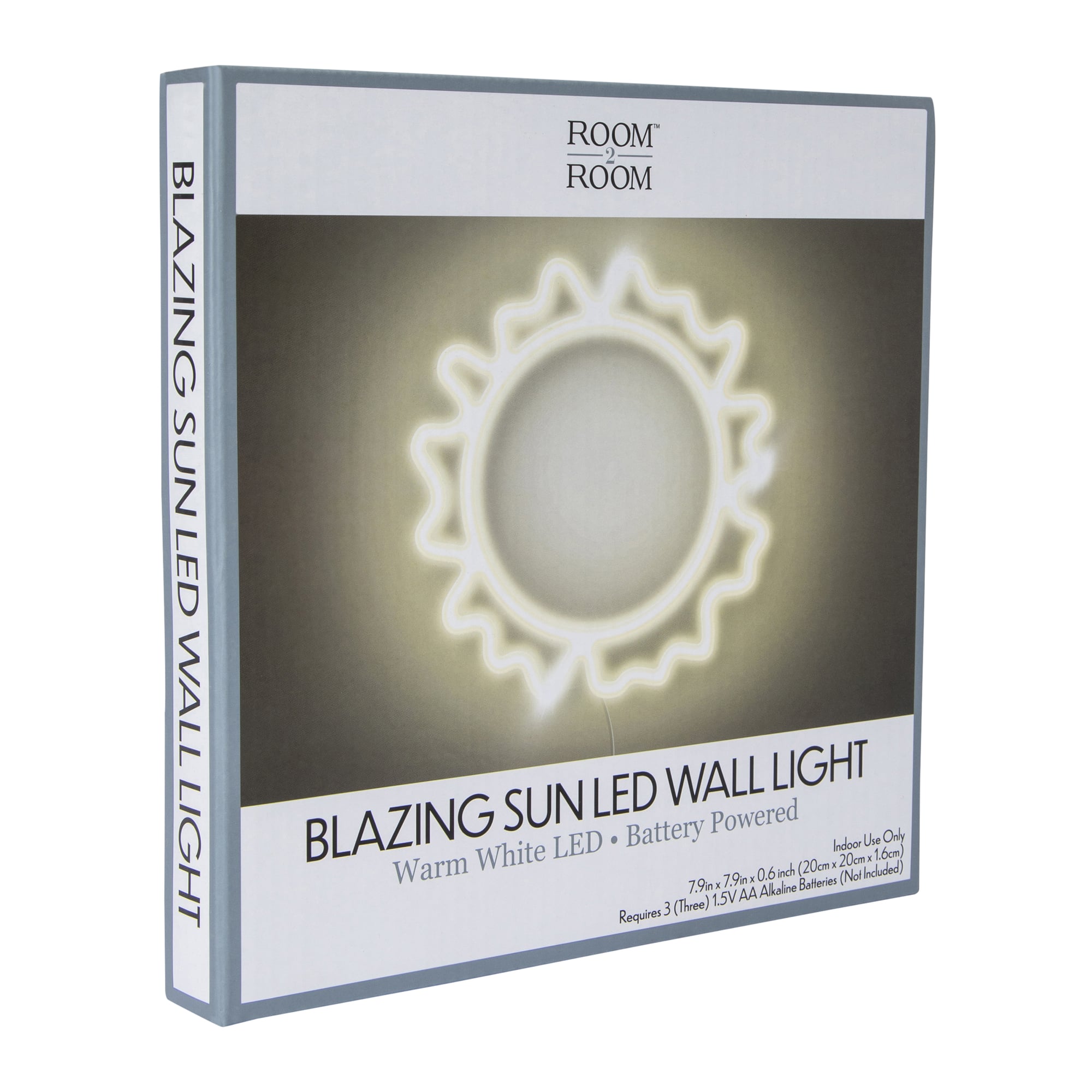 Blazing Sun LED Wall Light 7.9in