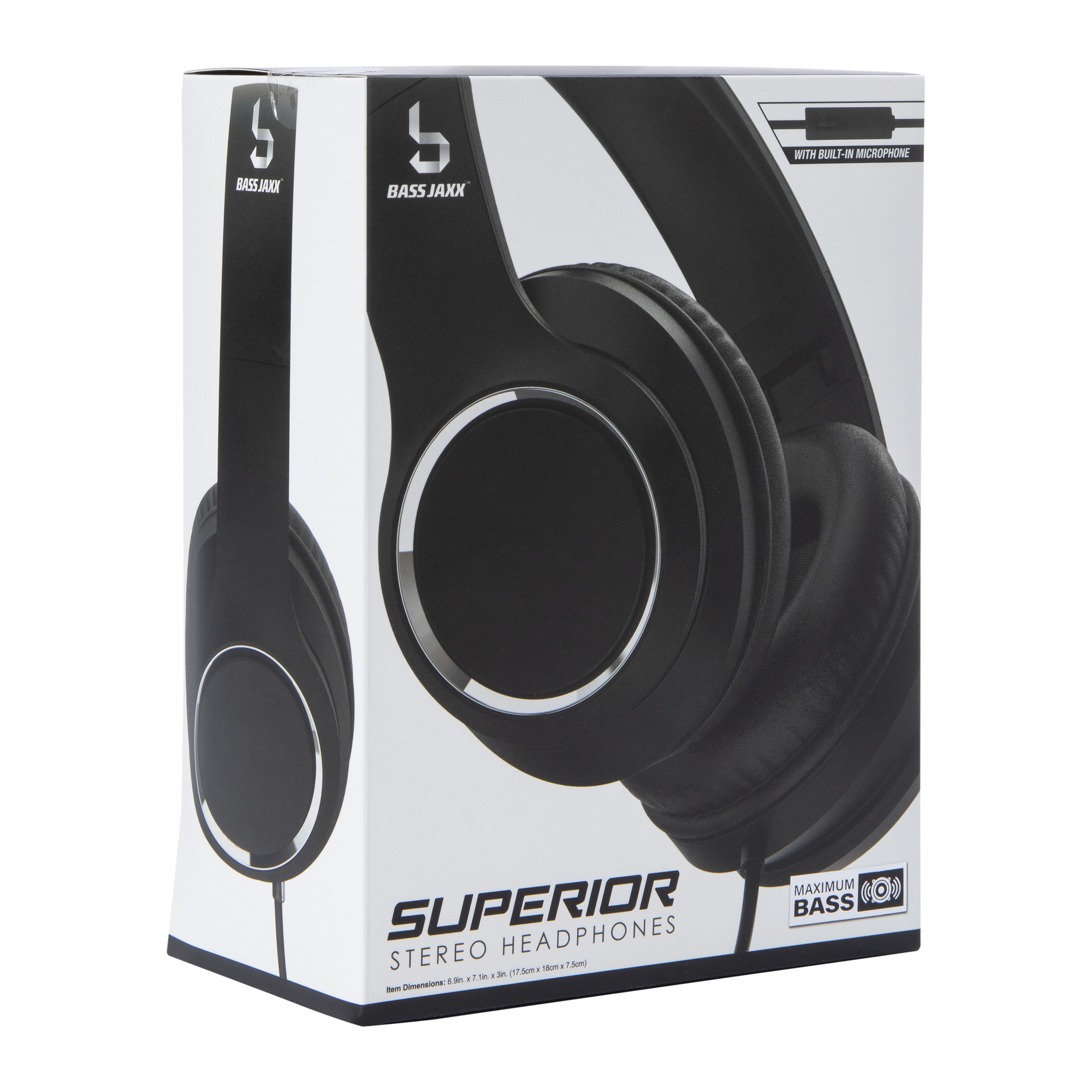 Superior Stereo Wired Headphones With Mic