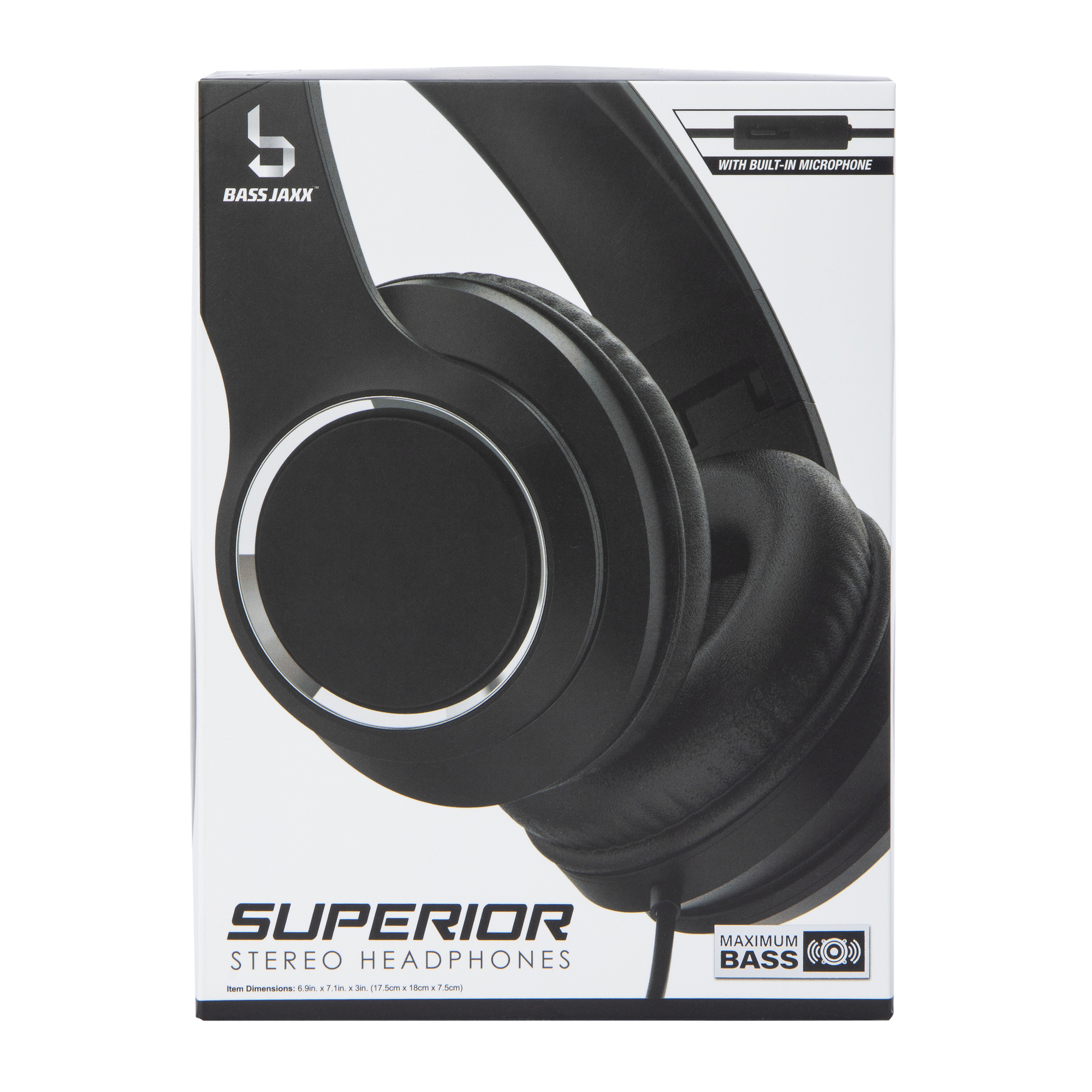 Superior Stereo Wired Headphones With Mic