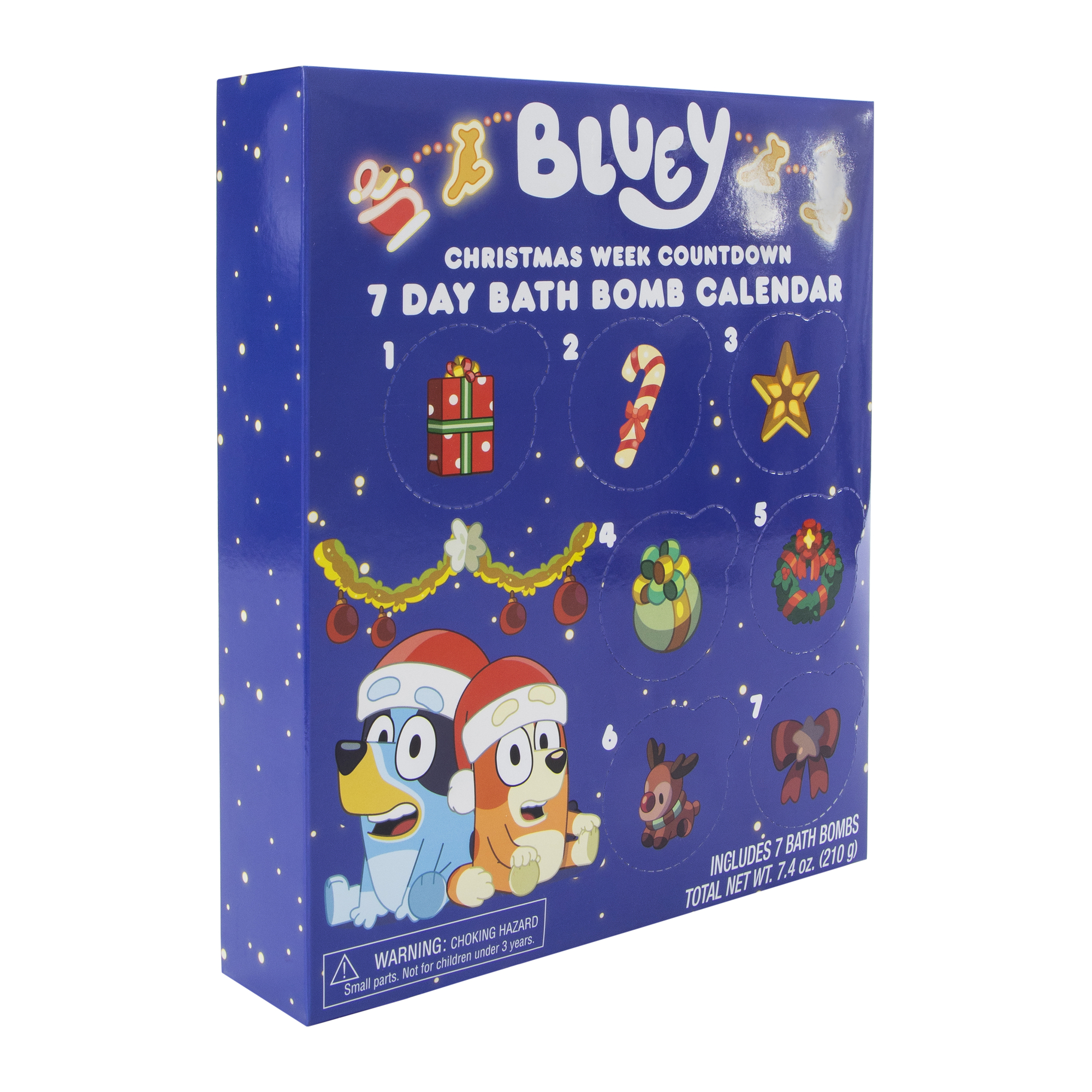 Christmas Countdown Bath Bomb Calendar
