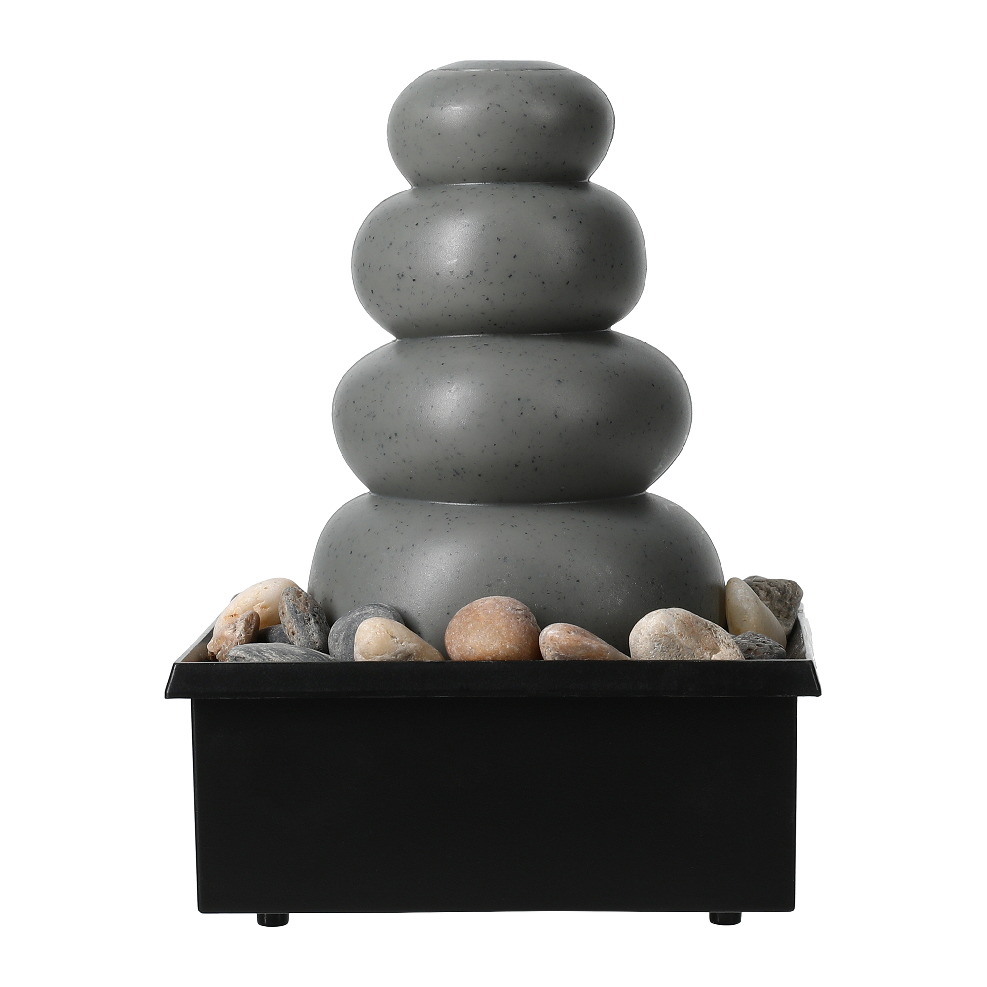 Stacked Stone LED Fountain