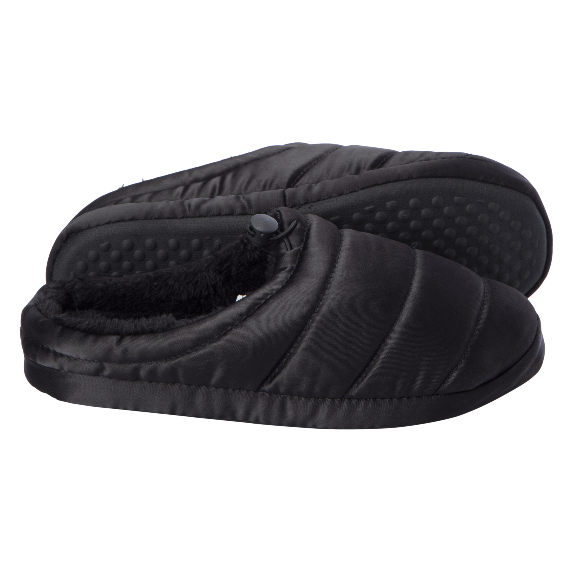 Ladies Quilted Puffer Slippers