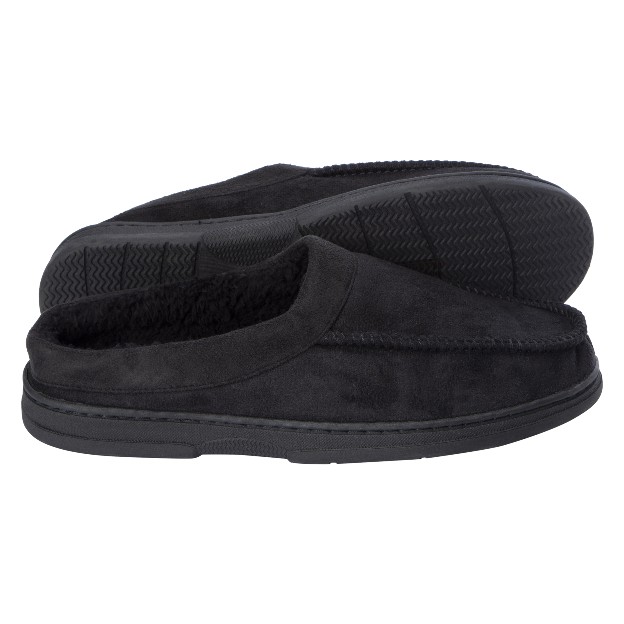 Mens Faux Suede Slippers