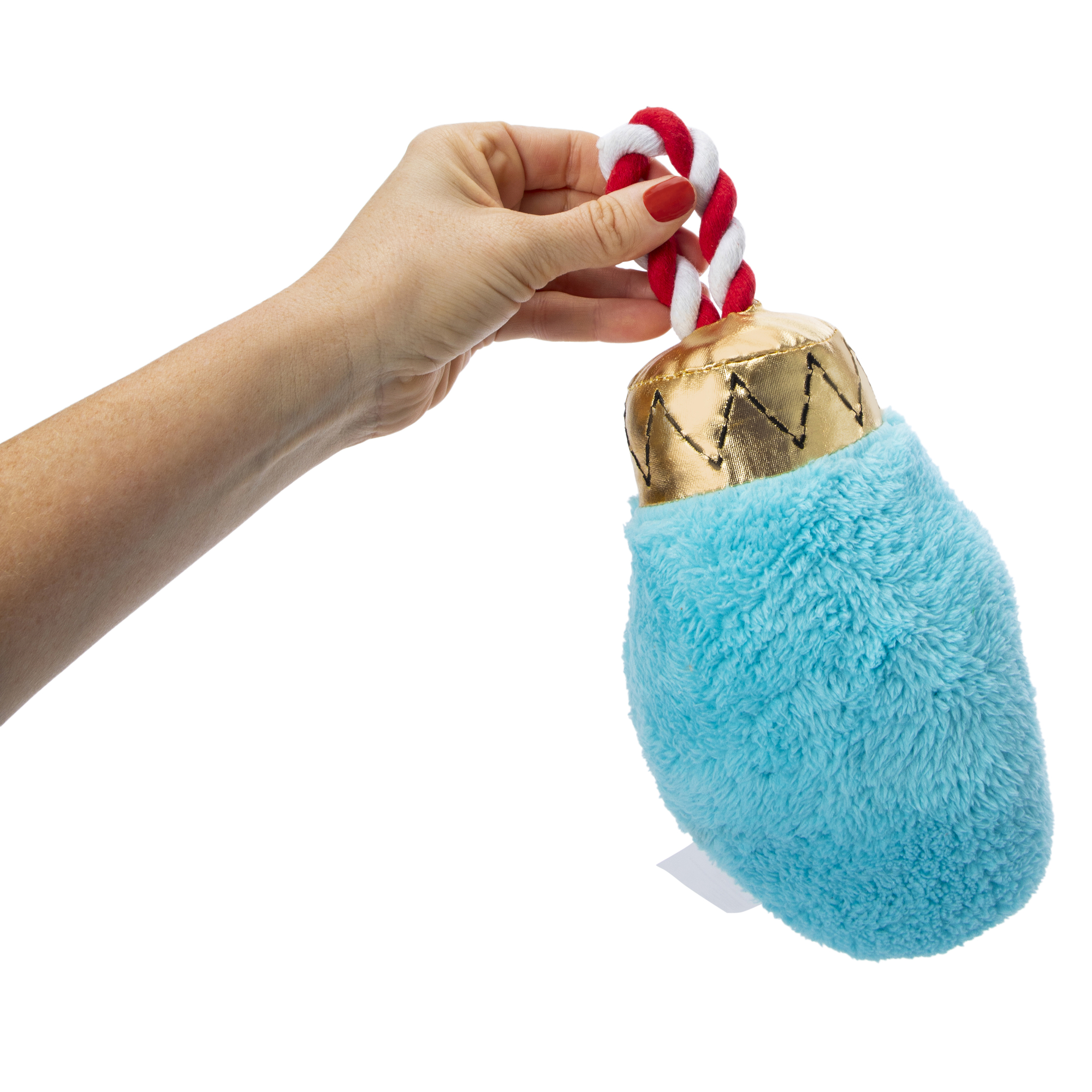 Christmas Bulb Plush Pet Toy