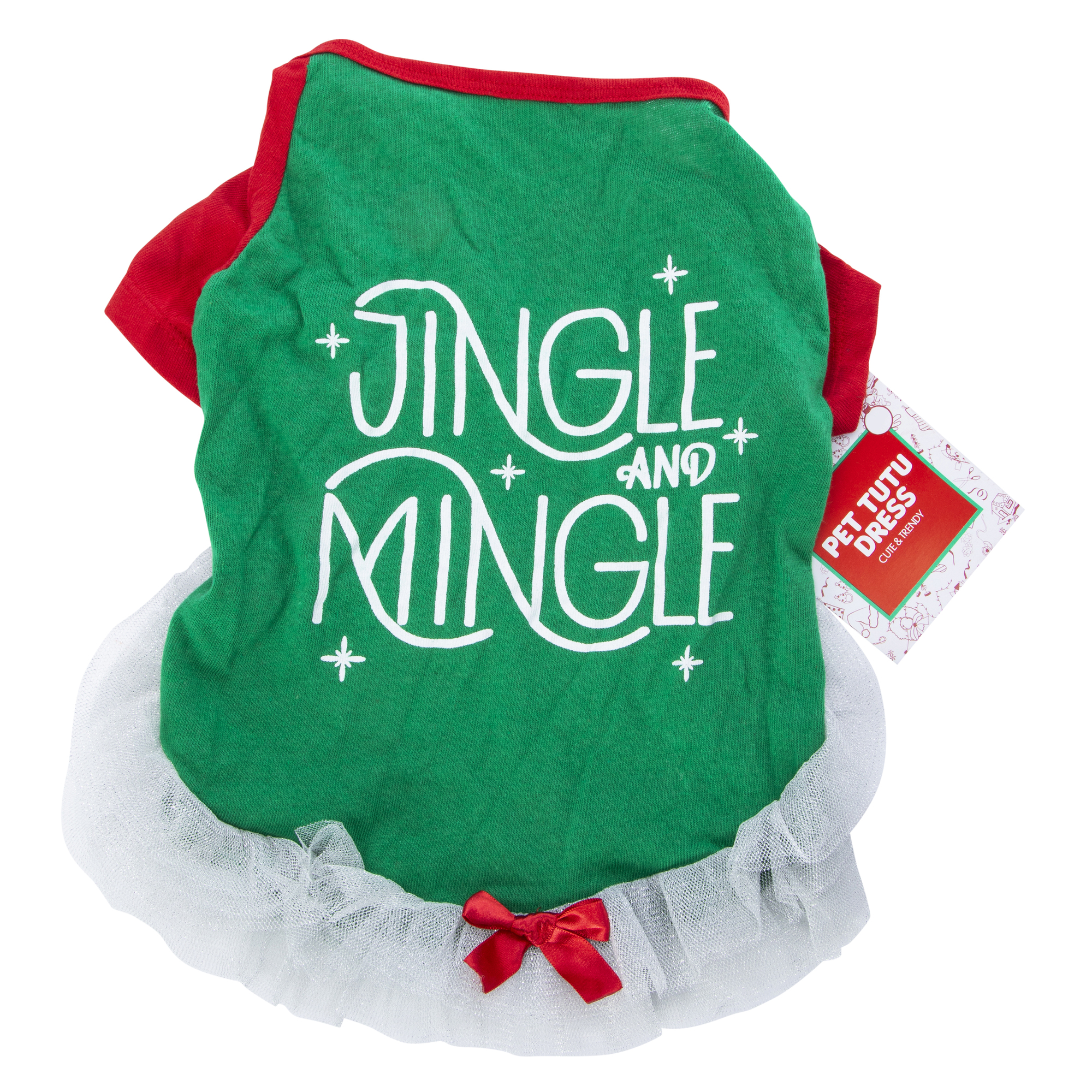 Holiday Pet Tutu Dress