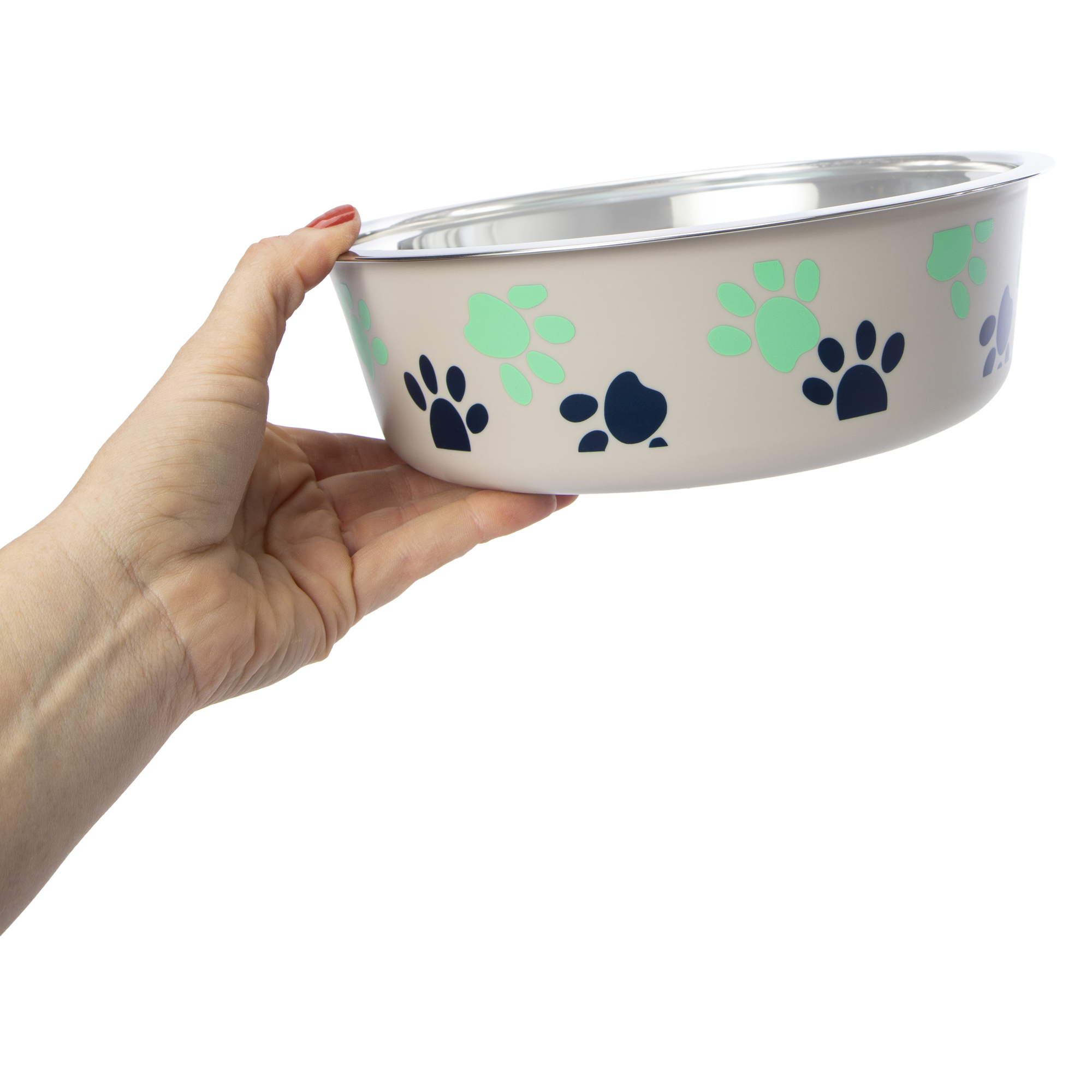 Stainless-Steel Pet Bowl For Large Dogs 6.5 Cups