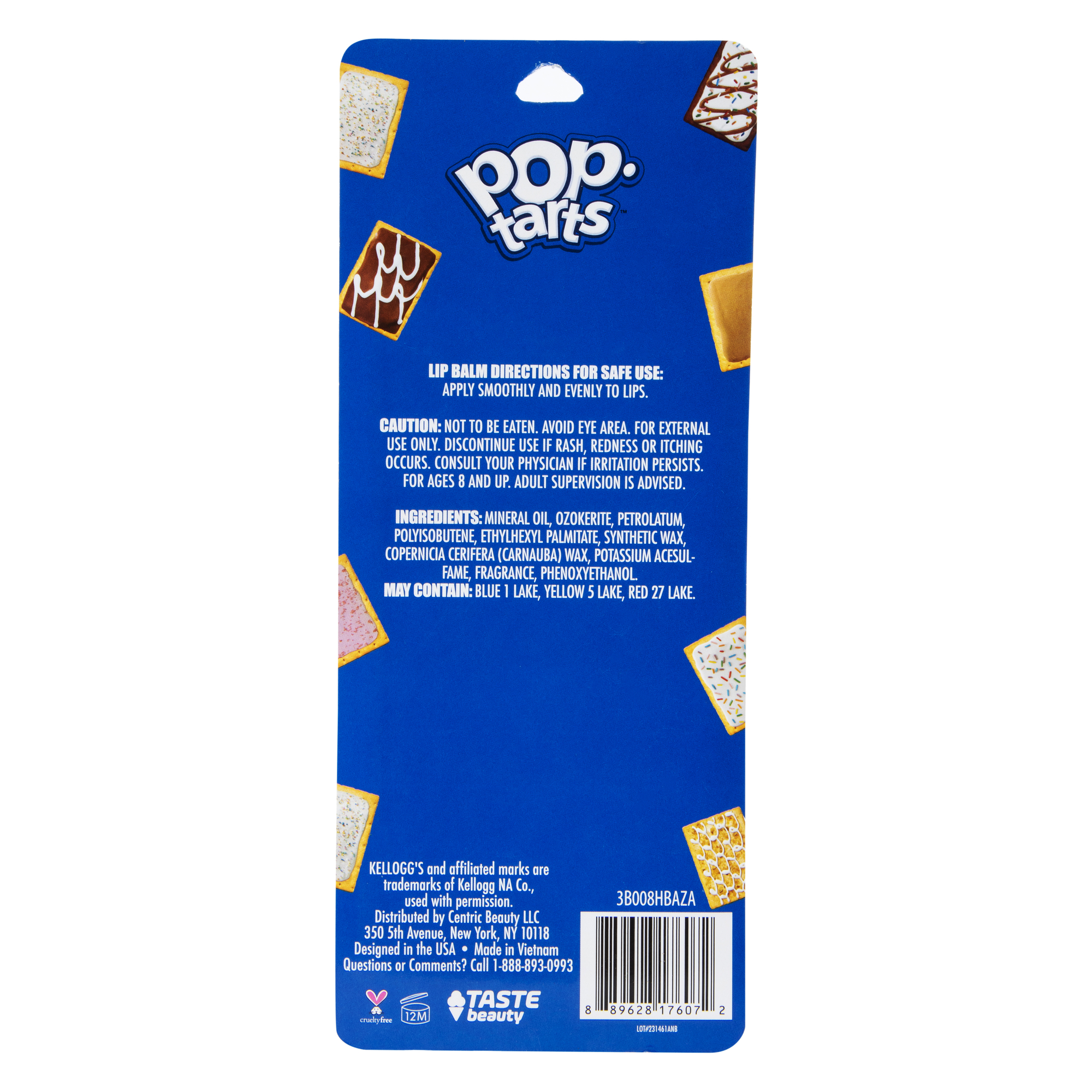 Pop Tarts™ Flavored Lip Balms 8-Count