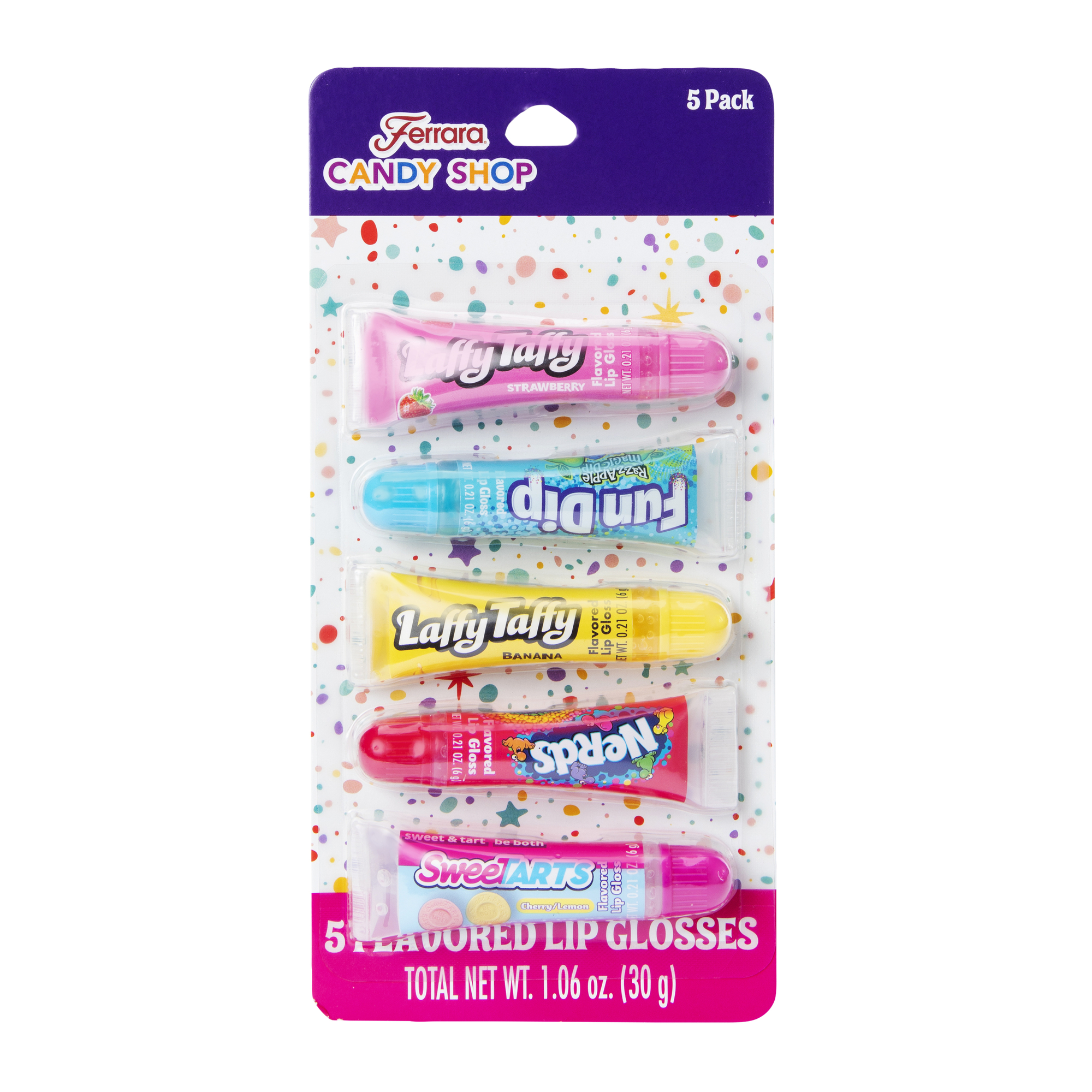 Lip Gloss 5-Count Tubes