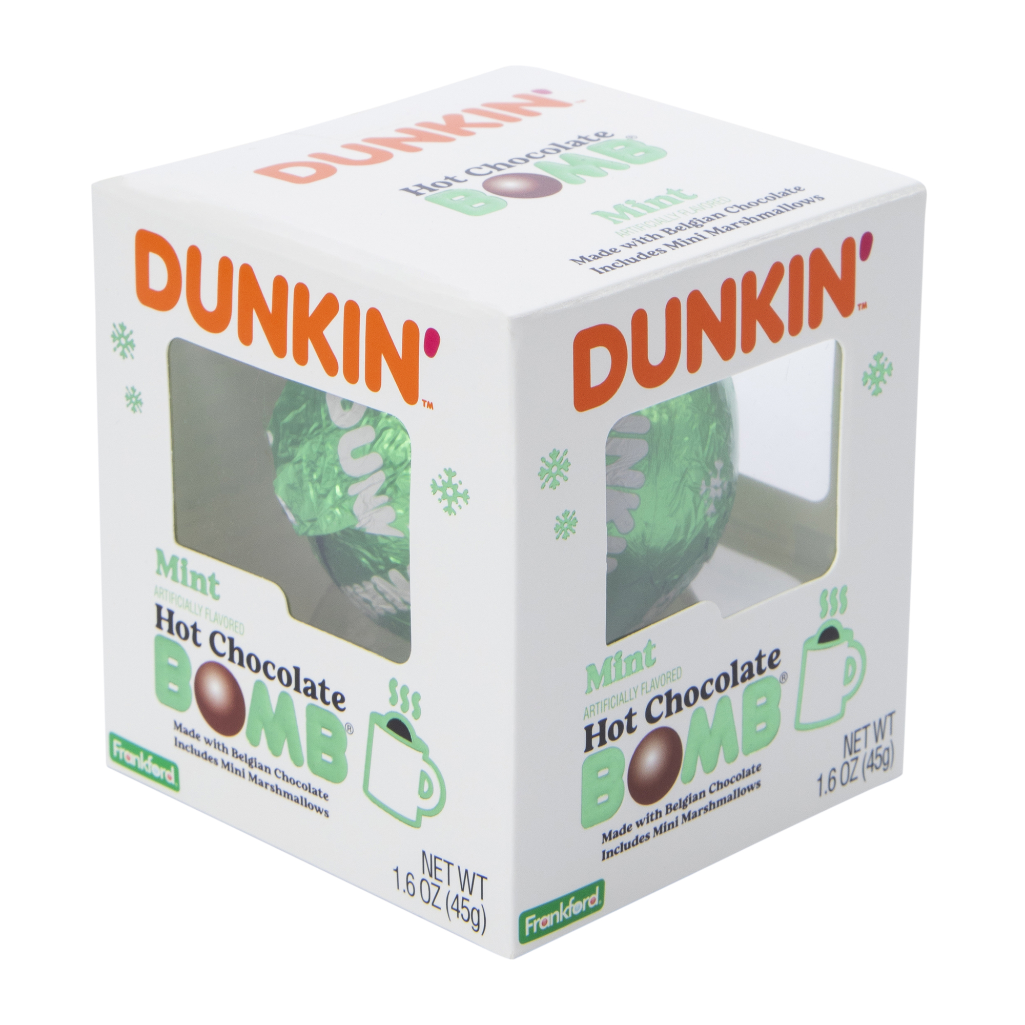 Dunkin’™ Mint Hot Chocolate Bomb® 1.6oz