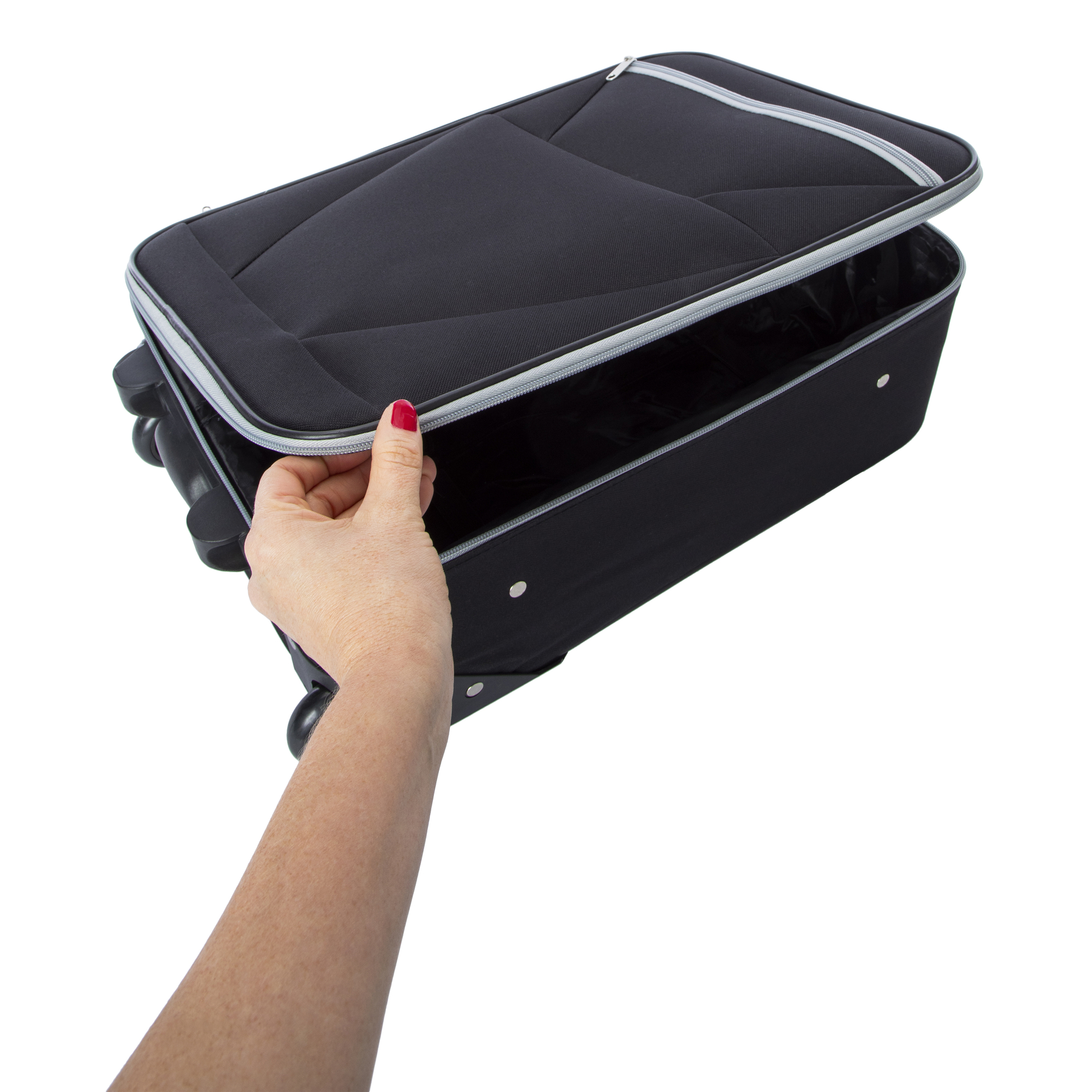 Rolling Carry-On Luggage 24L