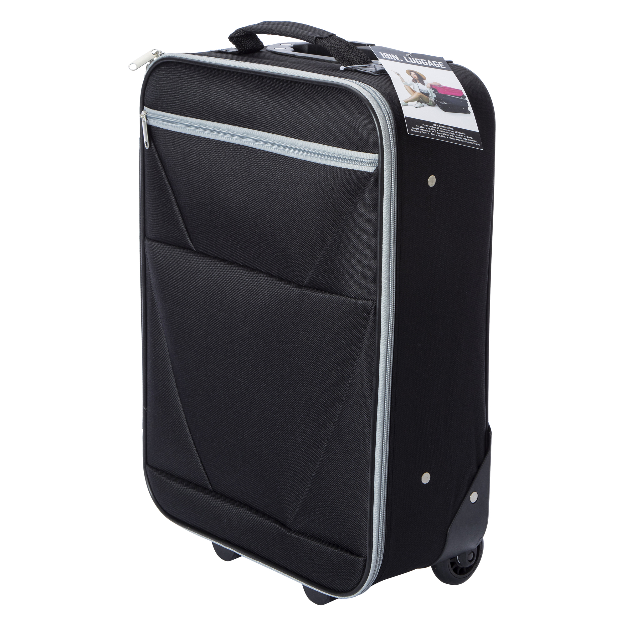 Rolling Carry-On Luggage 24L