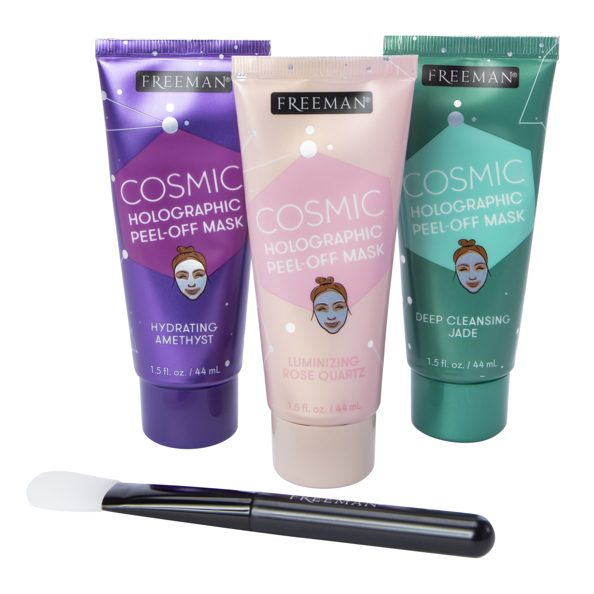 Freeman® Cosmic Peel-Off Masks Set
