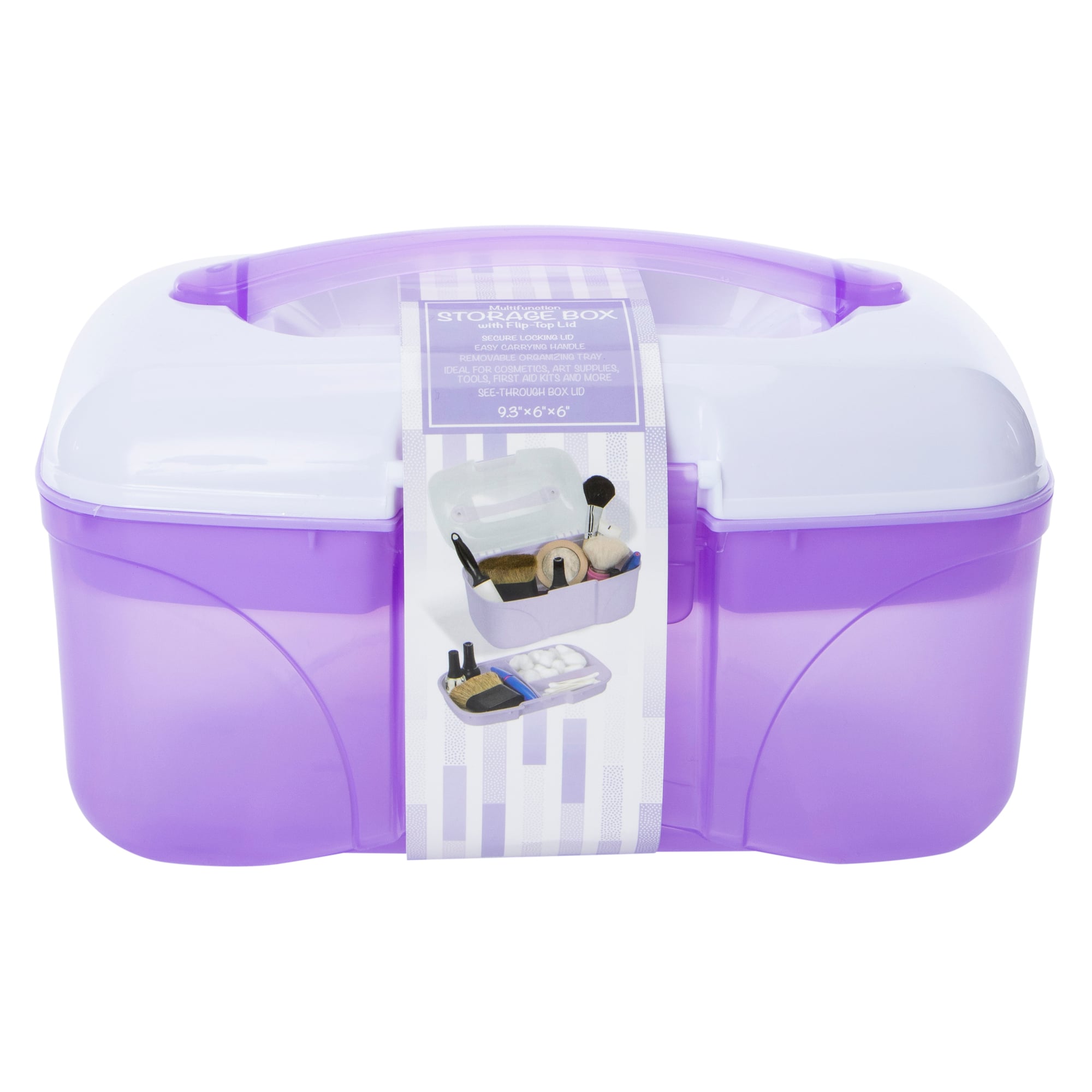 multi-purpose storage box with flip-top lid 9.3in x 6in | Five Below multi-purpose storage box with flip-top lid 9.3in x 6in | Five Below