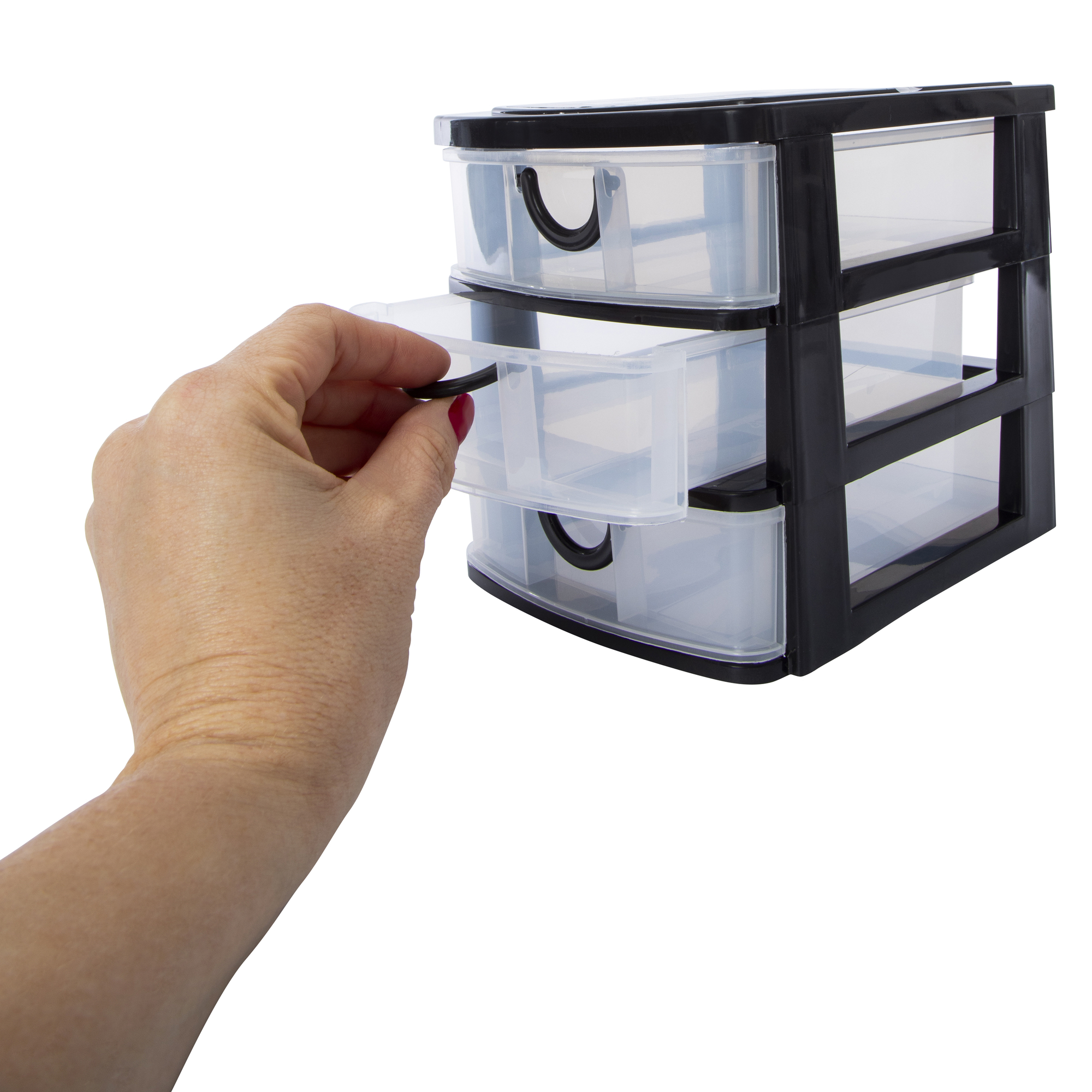 Stackable 3-Drawer Mini Organizer 7.5in X 6.25in