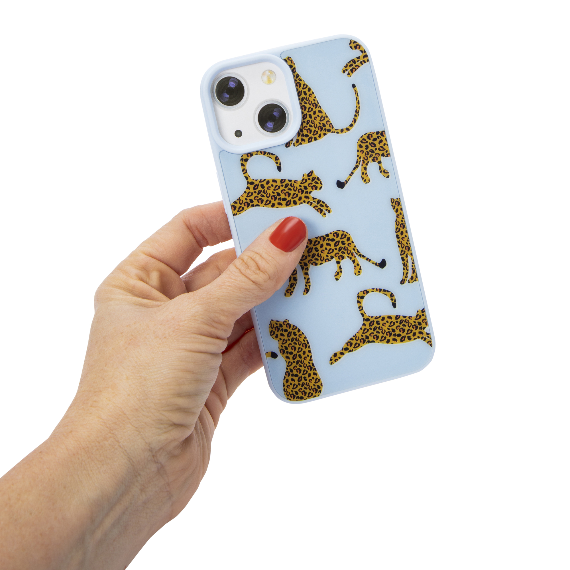 iPhone 14®/13® Pattern Tempered Glass Phone Case