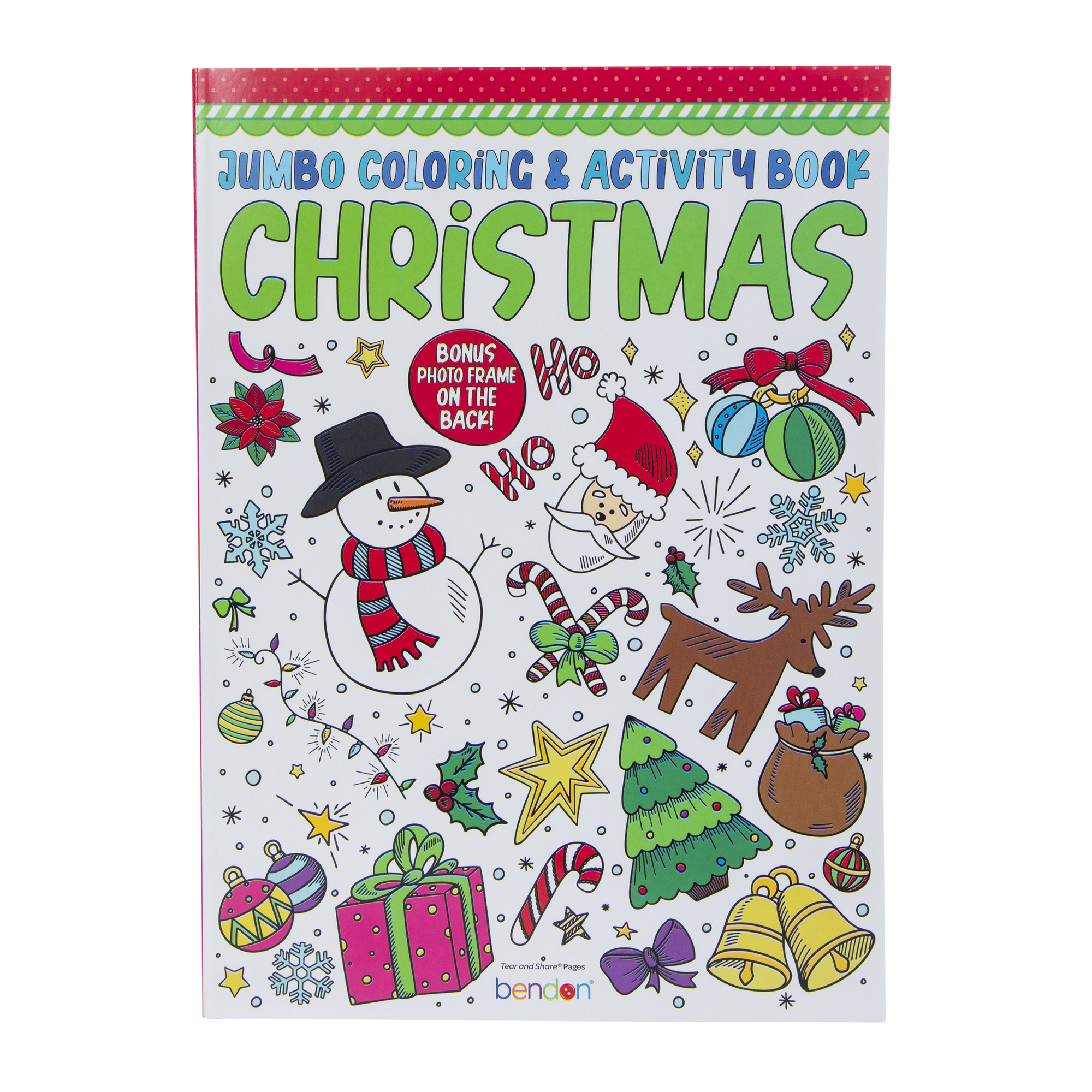 Christmas Jumbo Coloring & Activity Book