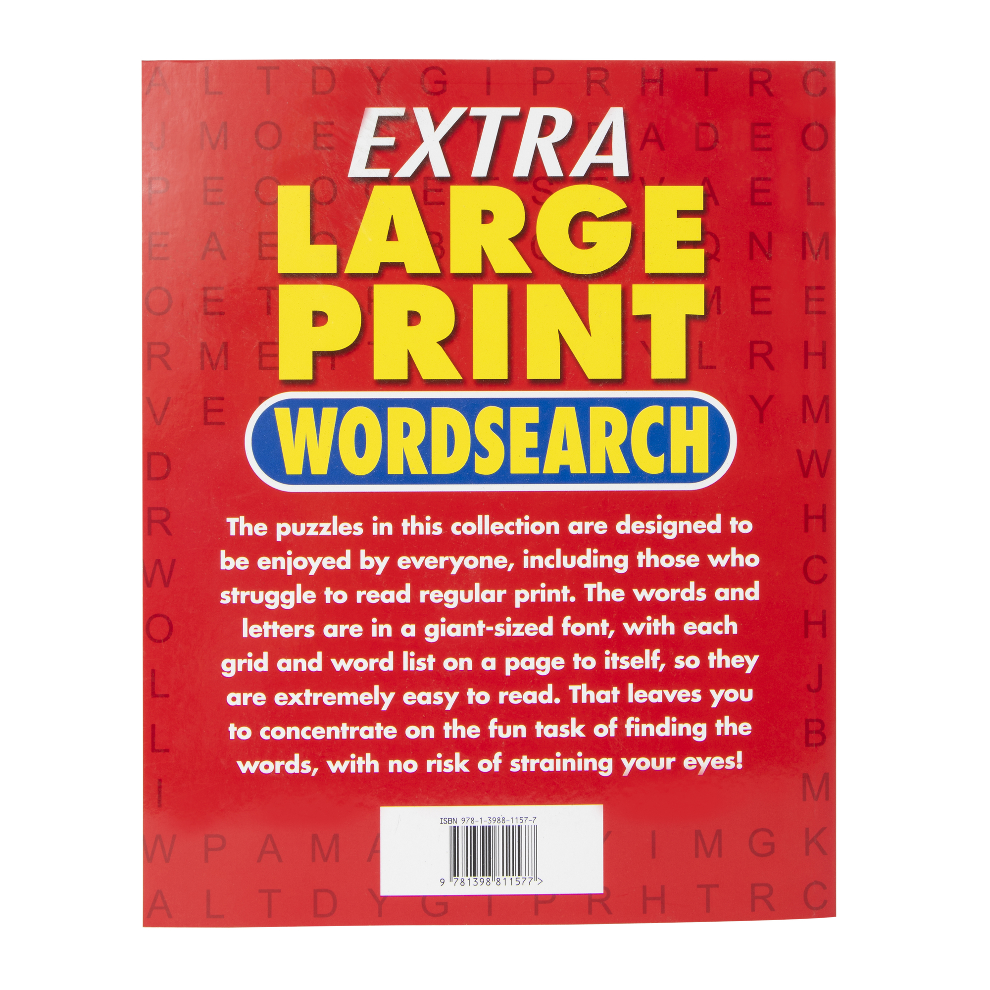 Extra Large Print Word Search Puzzles Book