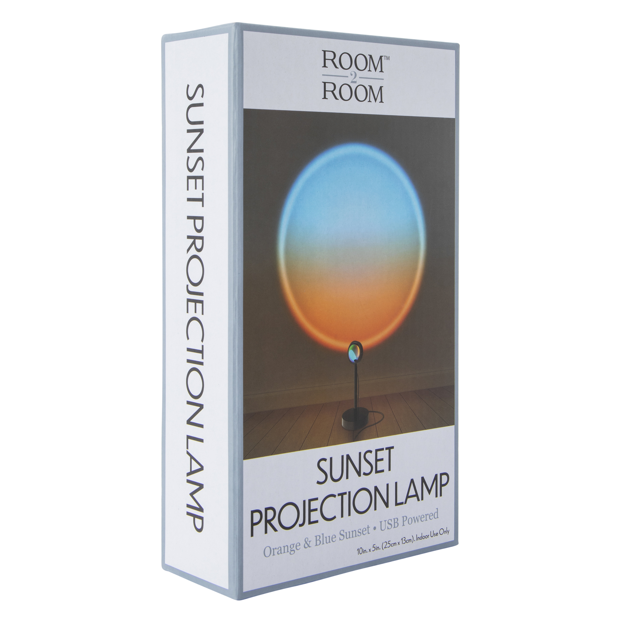 Sunset Projection Lamp - Orange & Blue