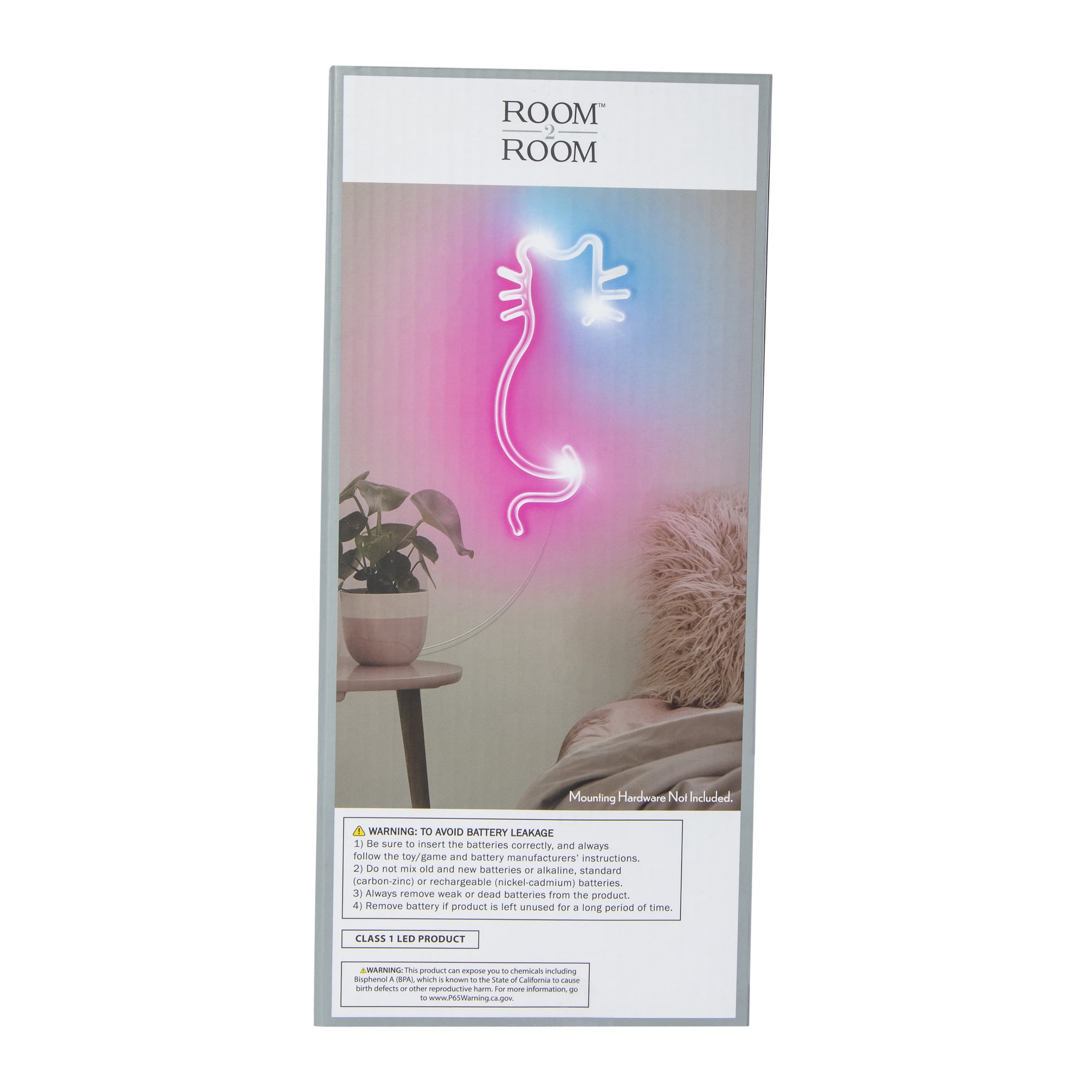 Sitting Cat LED Wall Light 9.8in x 4.3in