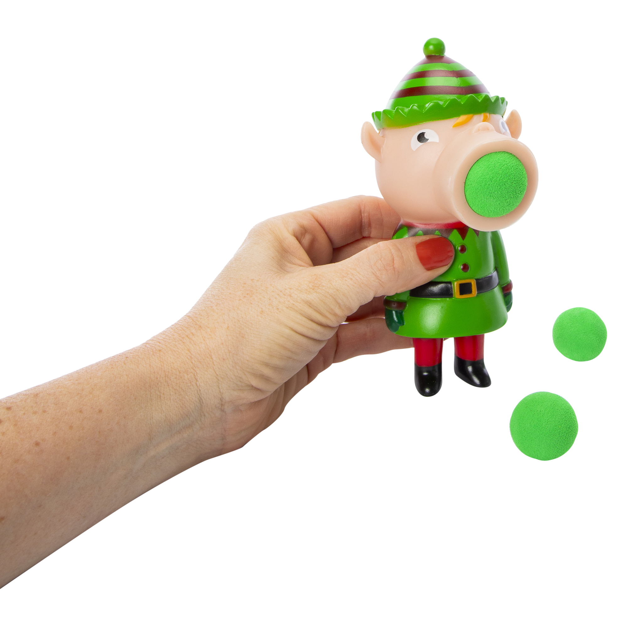Holiday Foam Ball Popper Toy
