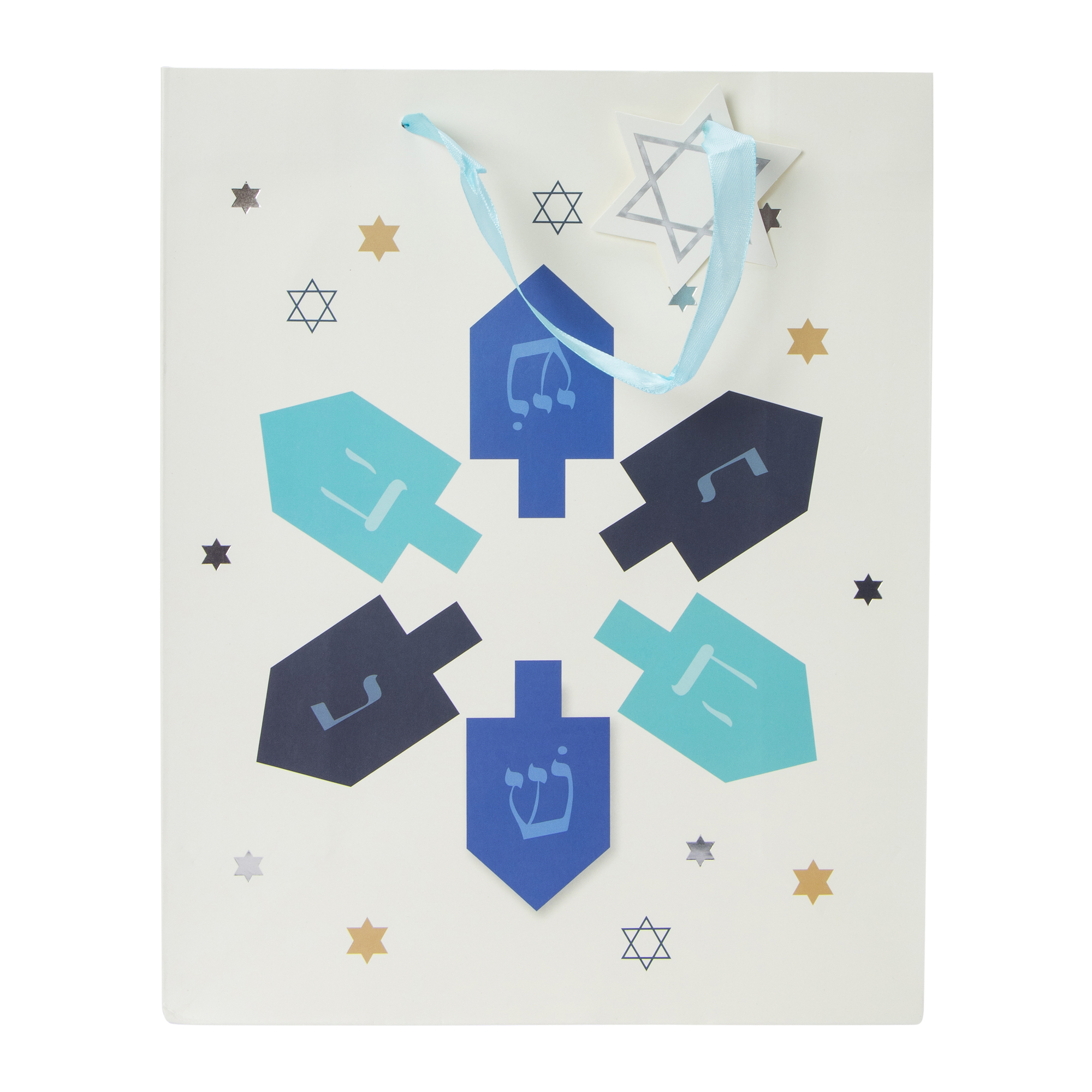Large Hanukkah Gift Bag 12.75in x 10.25in