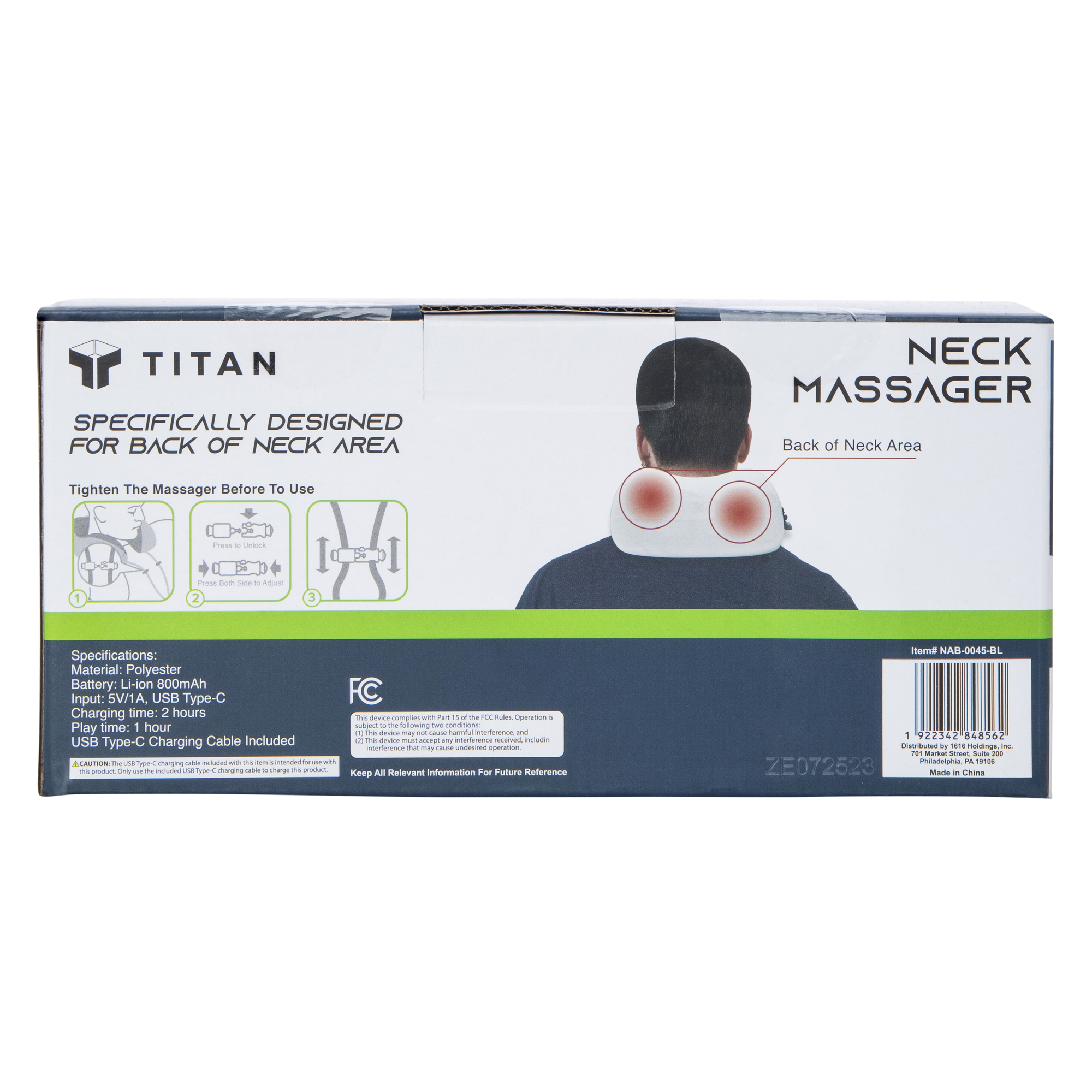 Memory Foam Neck Massager
