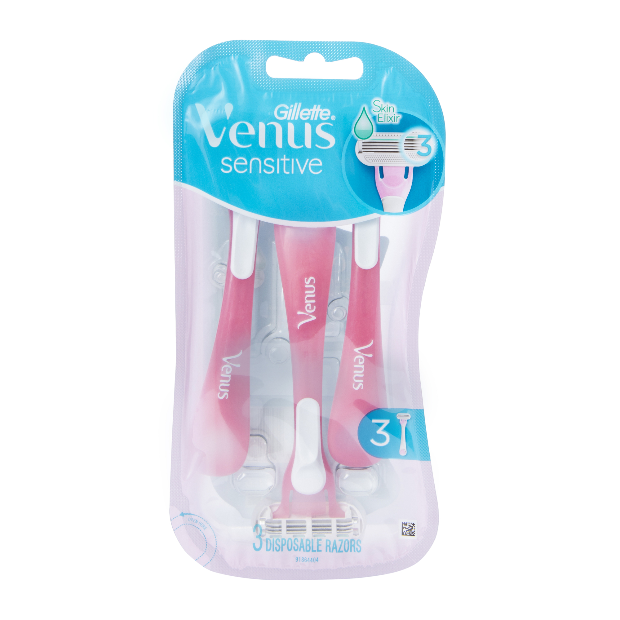Gillette® Venus Sensitive Disposable Razors 3-Pack