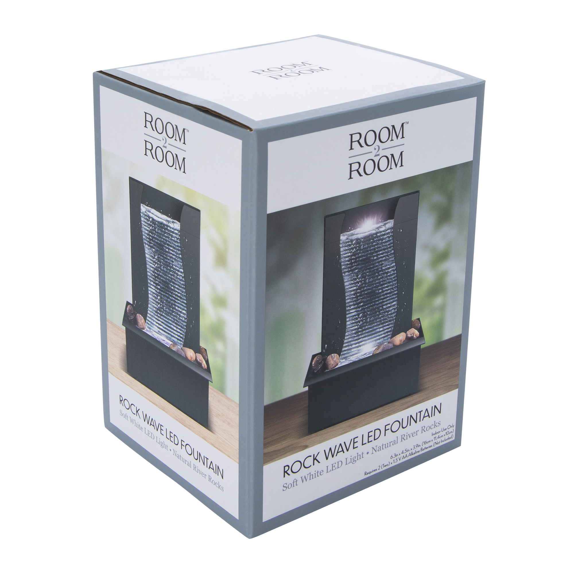 Rock Wave LED Fountain 6.3in x 4.5in
