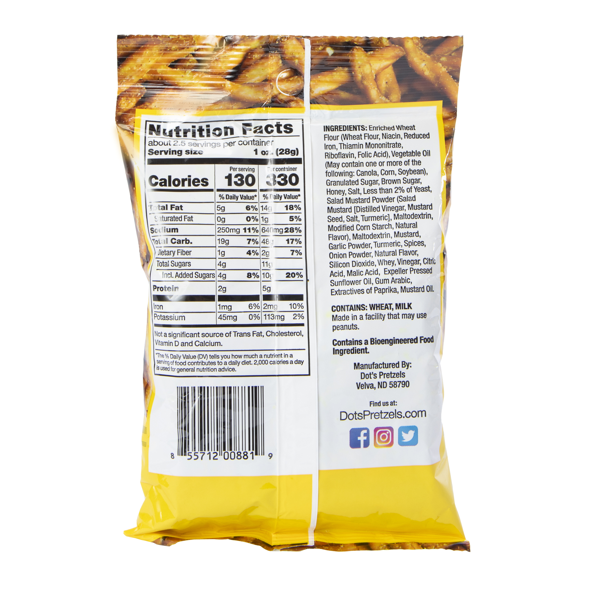 Dot's Homestyle® Pretzel Twists 2.5oz