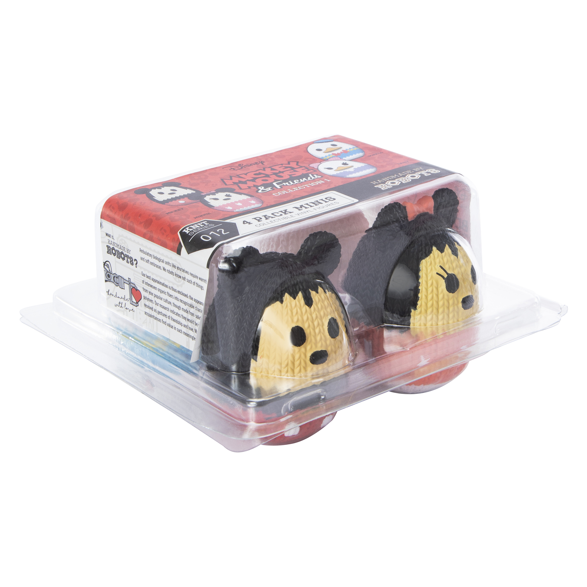 Handmade By Robots™ Mickey Mouse & Friends Collection Mini Vinyl Figures 4-Count