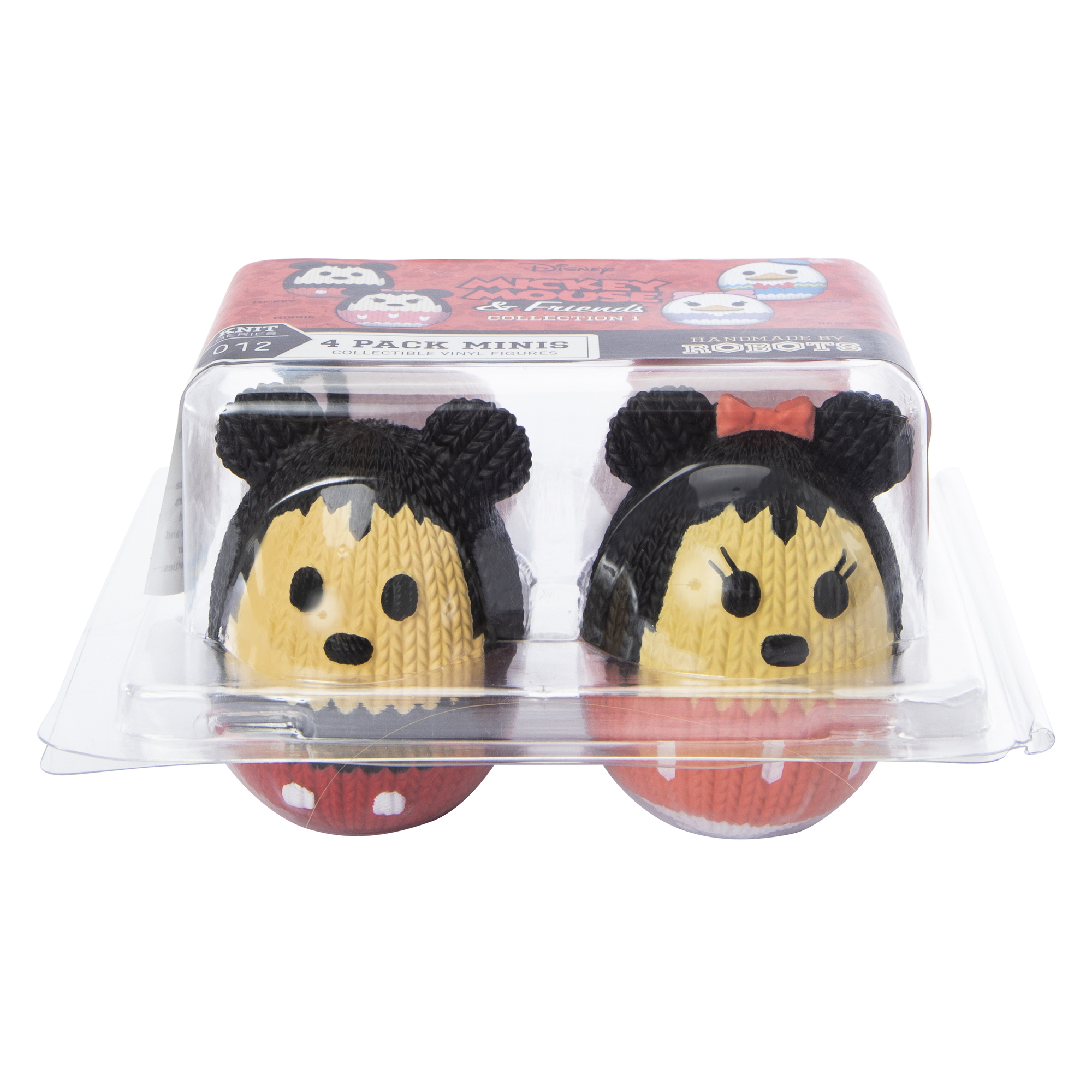 Handmade By Robots™ Mickey Mouse & Friends Collection Mini Vinyl Figures 4-Count