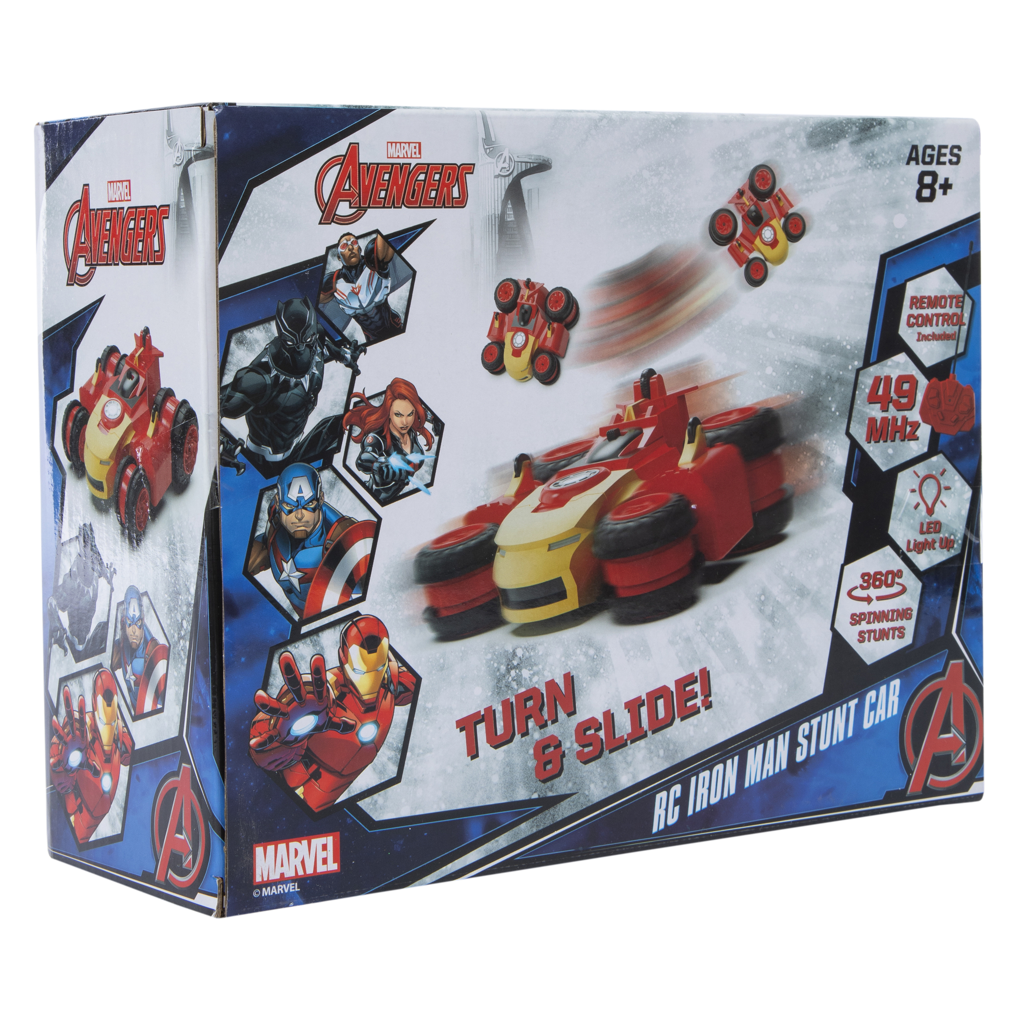 Marvel Avengers Rc Iron Man Stunt Car