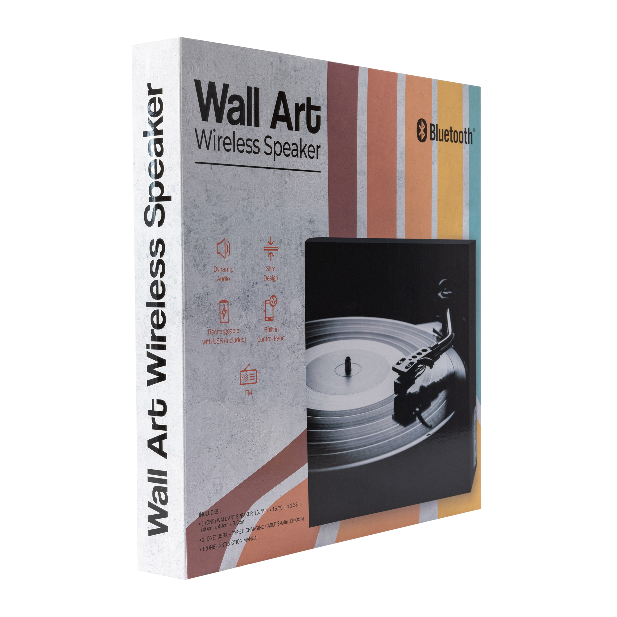 Bluetooth® Wall Art Speaker 15.75in