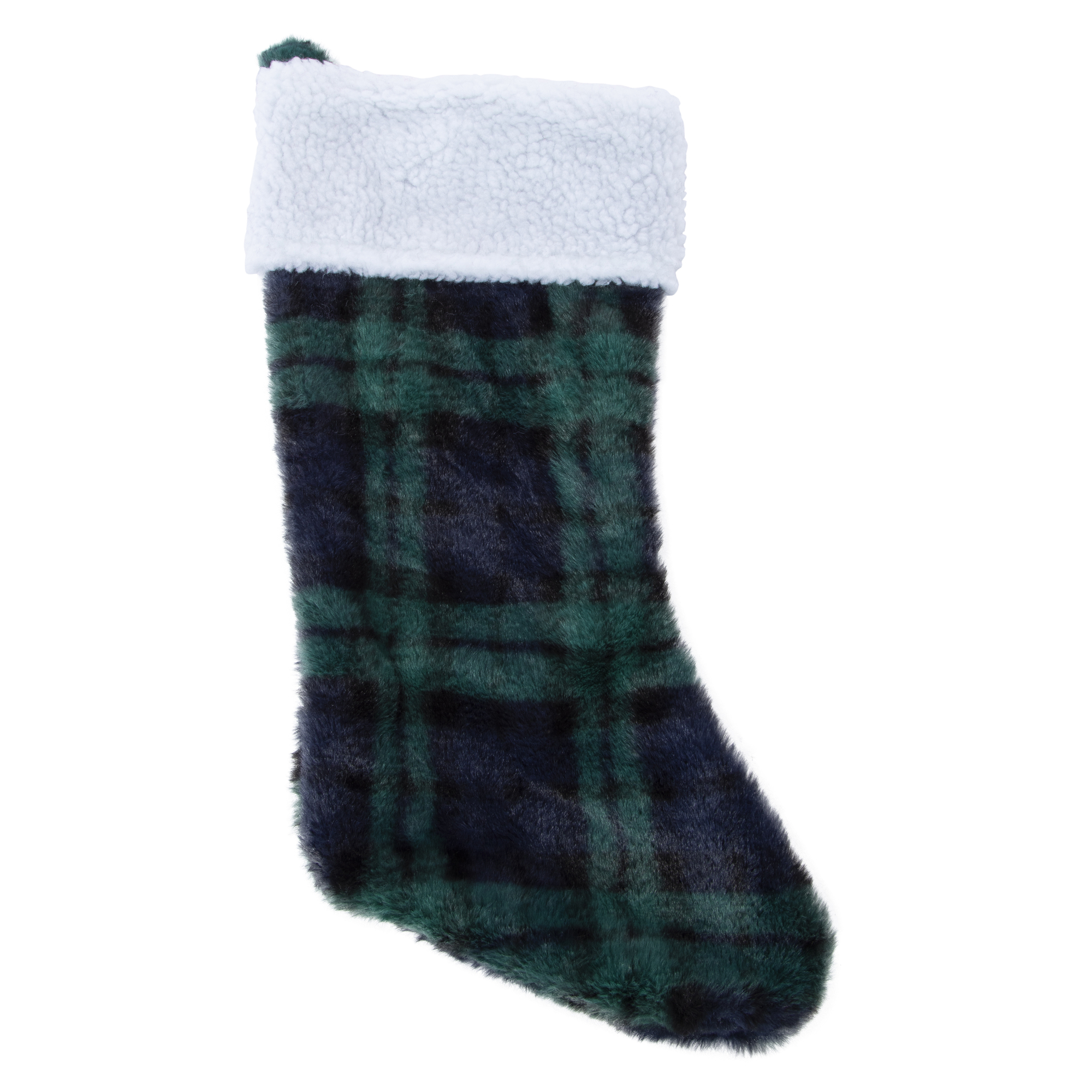 Plaid Christmas Stocking