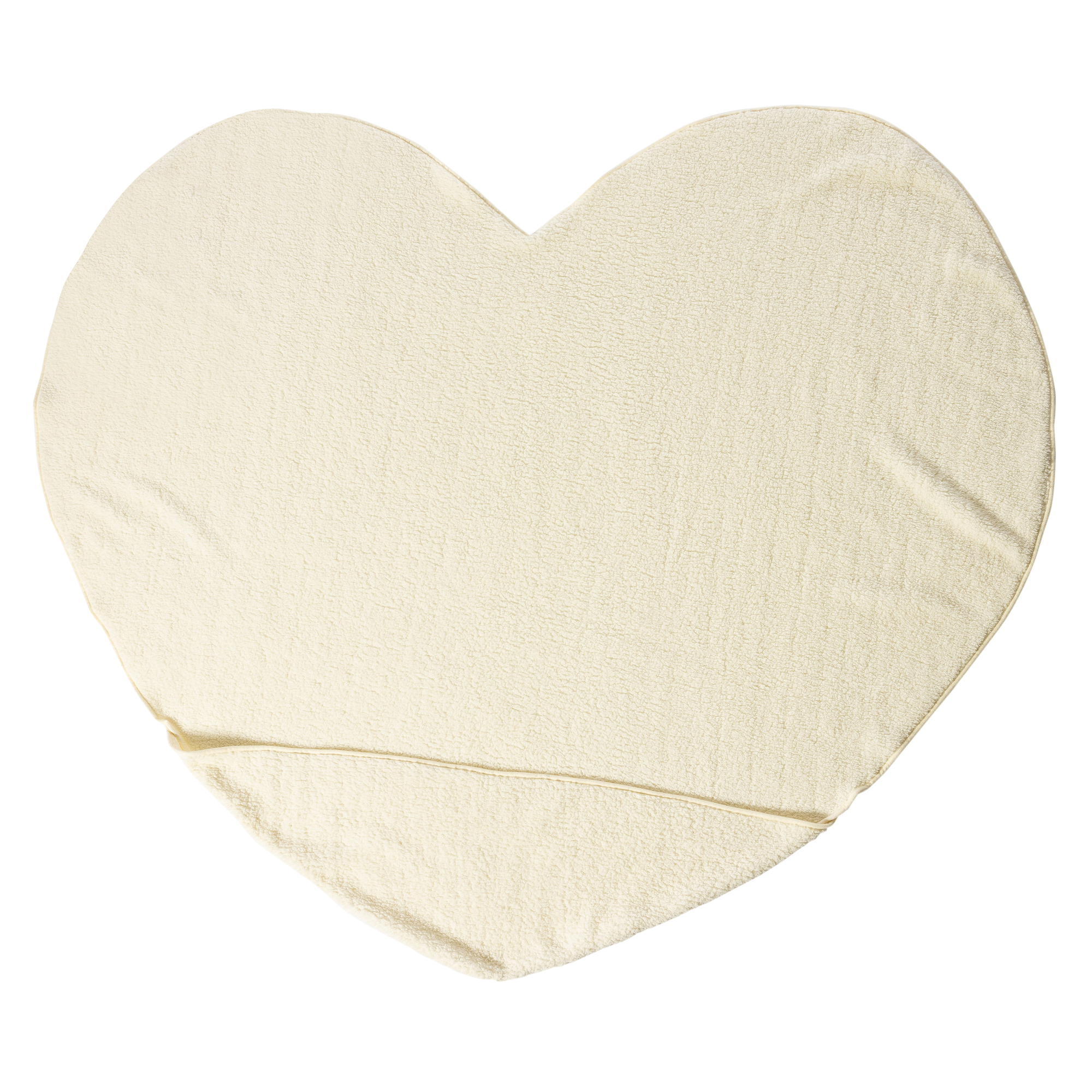 Heart Shaped Blanket With Foot Pocket 64in X 72in