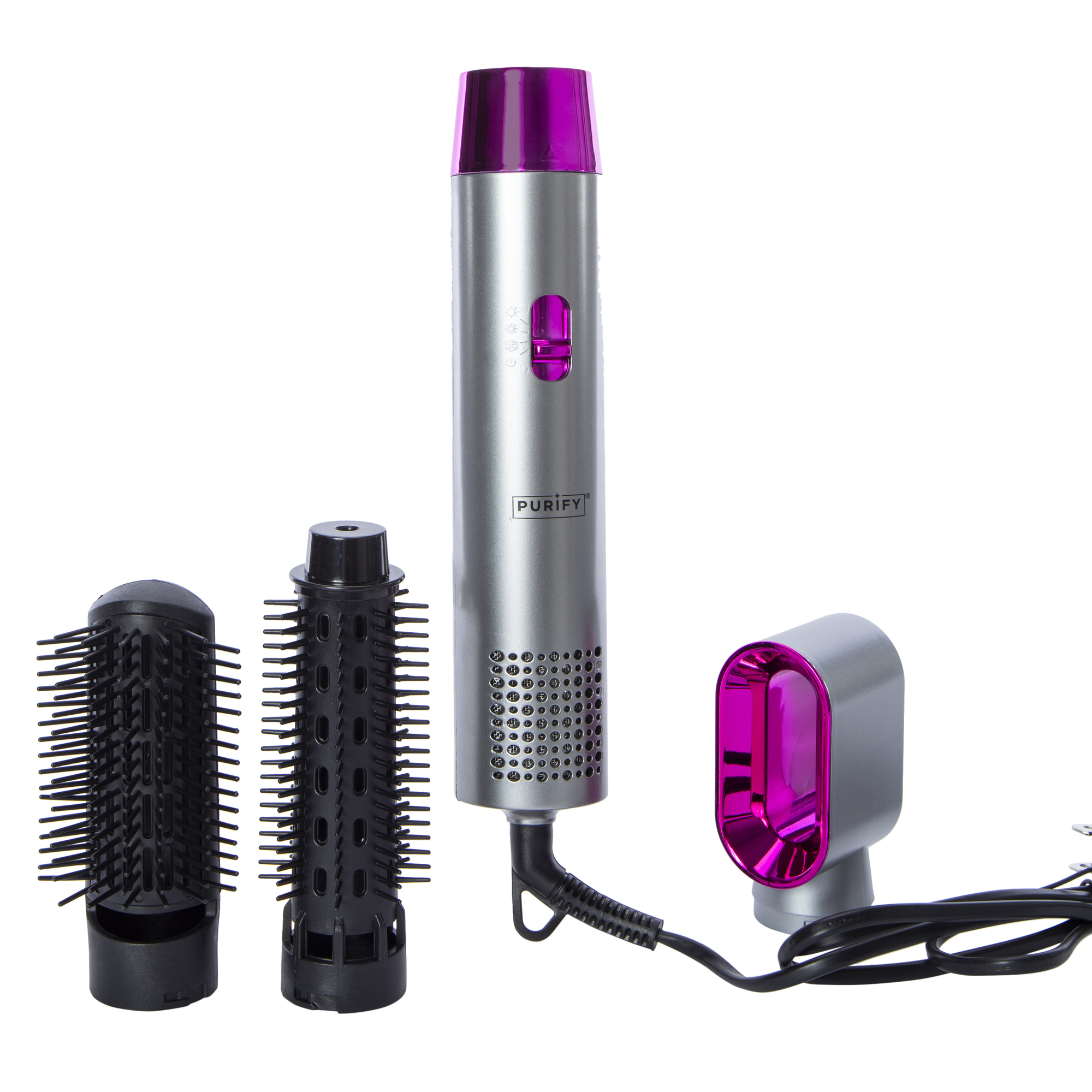 Purify® 3 in 1 Hair Styler: Dryer, Curler, Hot Air Brush