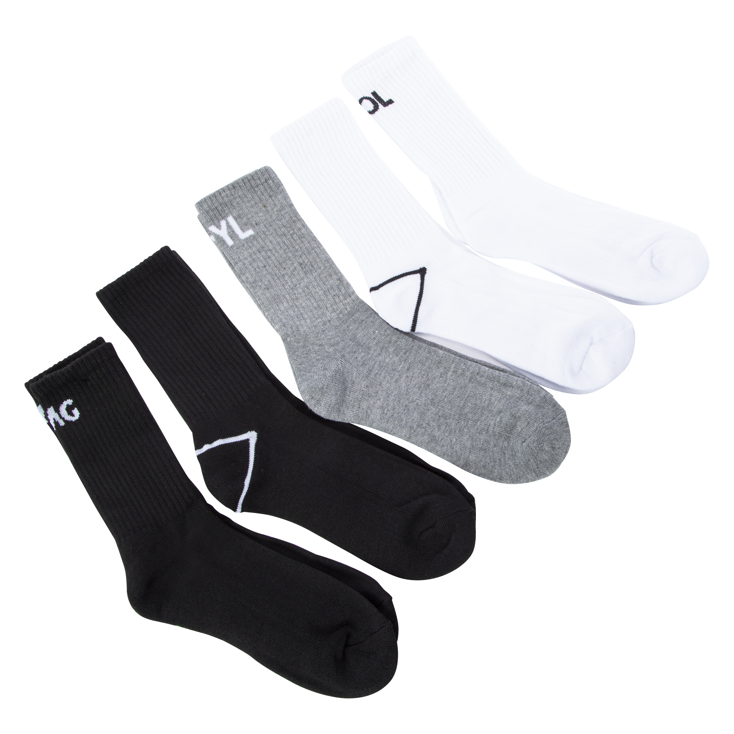 Ladies Icon Crew Socks 5-Pack