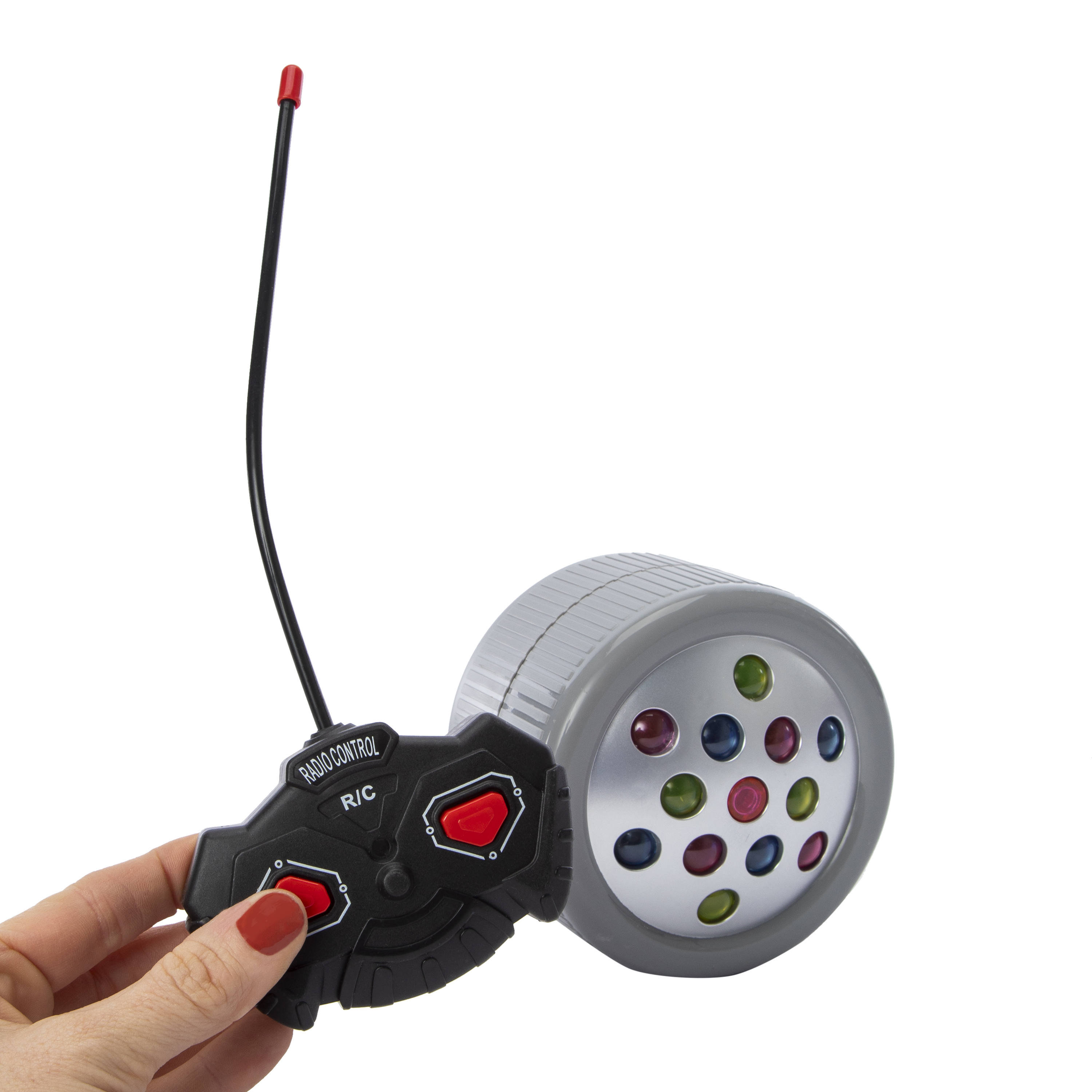 Remote Control Spin & Roll Disco